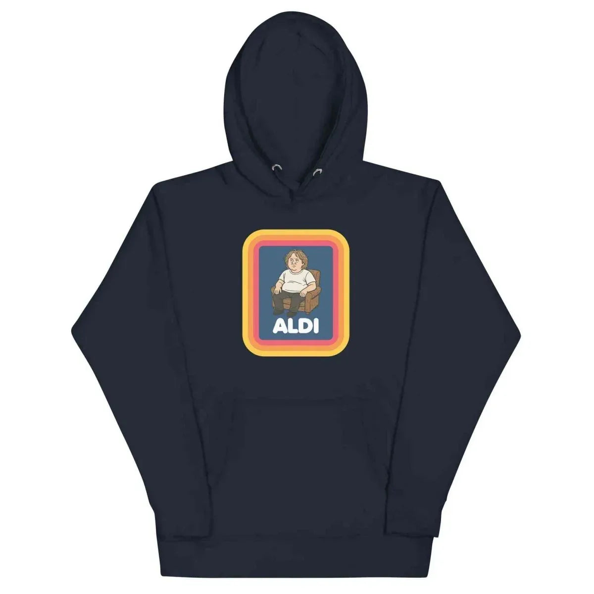Lewis Capaldi Unisex Hoodie | Cozy Capaldi On A Aldi Graphic Music Merchandise alcyone213k