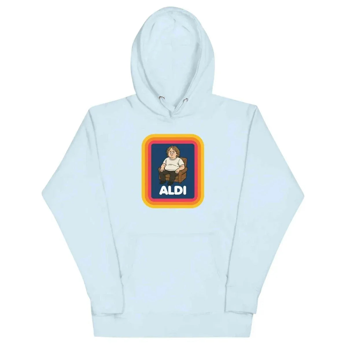 Lewis Capaldi Unisex Hoodie | Cozy Capaldi On A Aldi Graphic Music Merchandise alcyone213k
