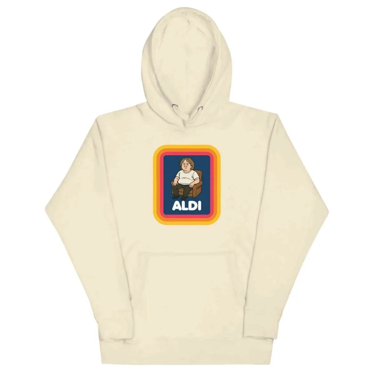 Lewis Capaldi Unisex Hoodie | Cozy Capaldi On A Aldi Graphic Music Merchandise alcyone213k