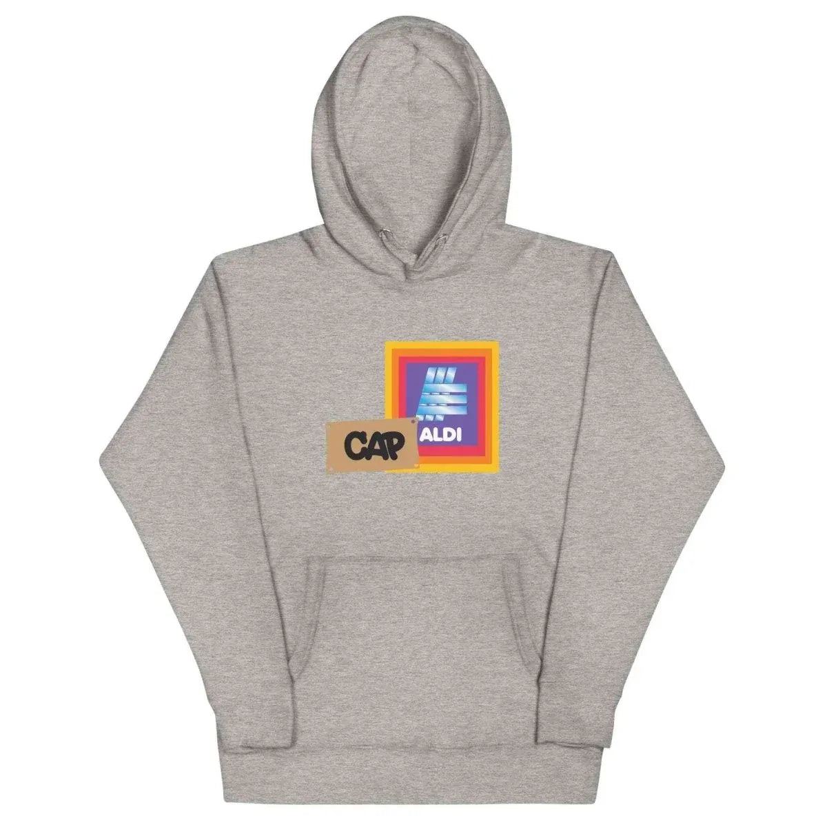 Lewis Capaldi Unisex Hoodie - Cozy Cotton Blend with Fun 'Capaldi On A Aldi' Graphic alcyone213k