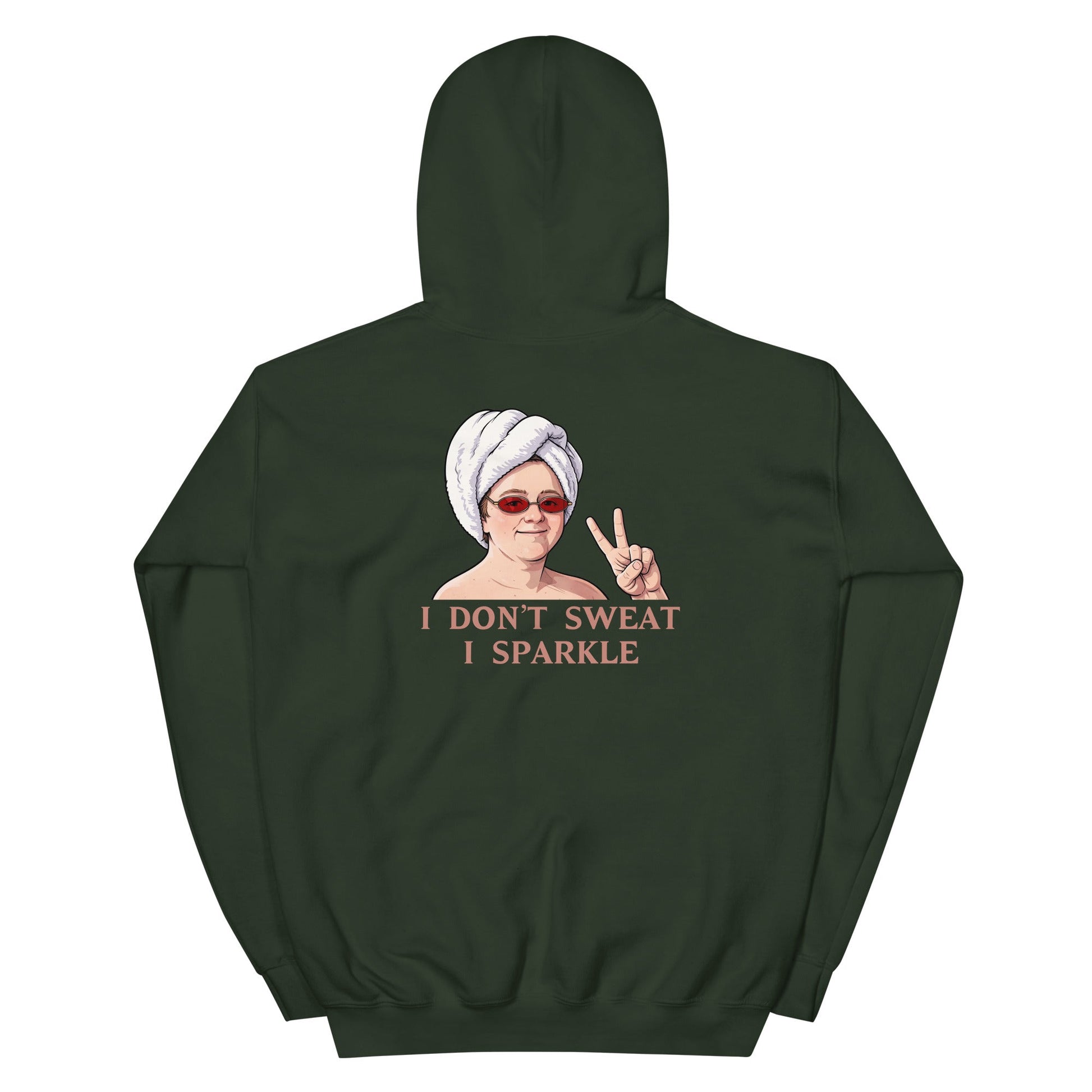 Lewis Capaldi Unisex Hoodie - I Don't Sweat I Sparkle - Funny Quotes alcyone213k