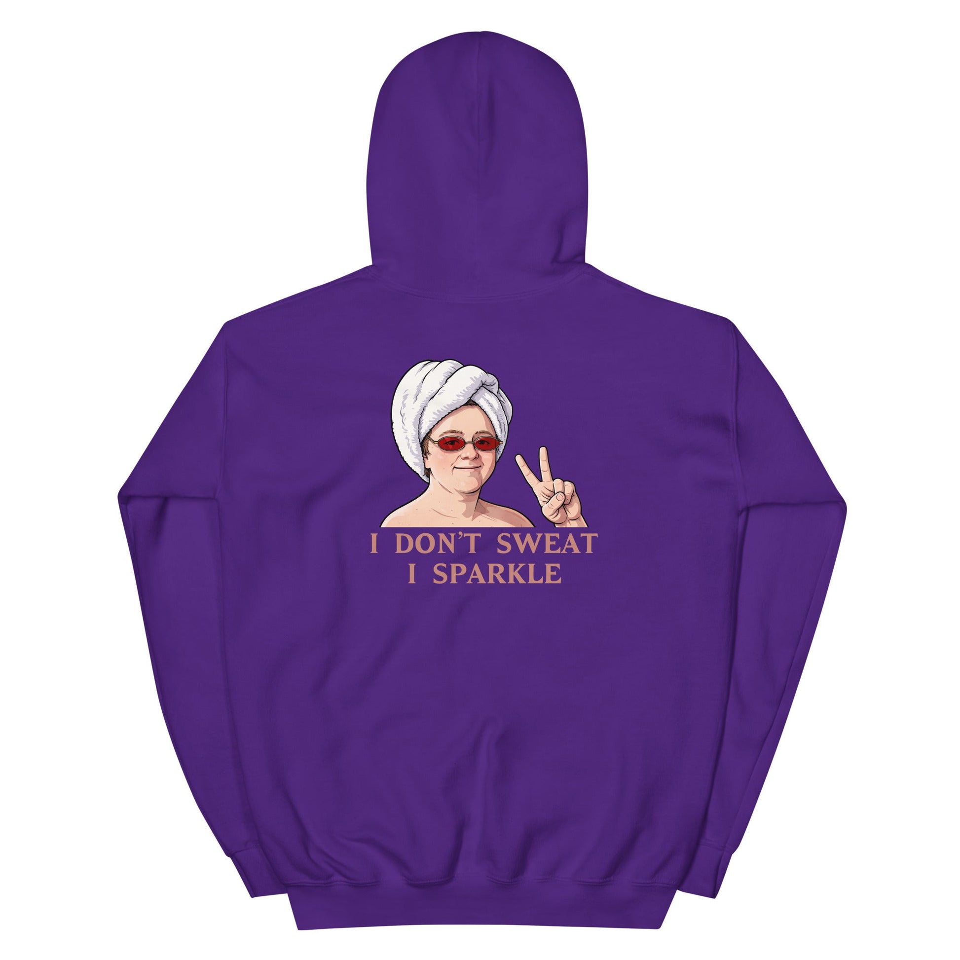 Lewis Capaldi Unisex Hoodie - I Don't Sweat I Sparkle - Funny Quotes alcyone213k