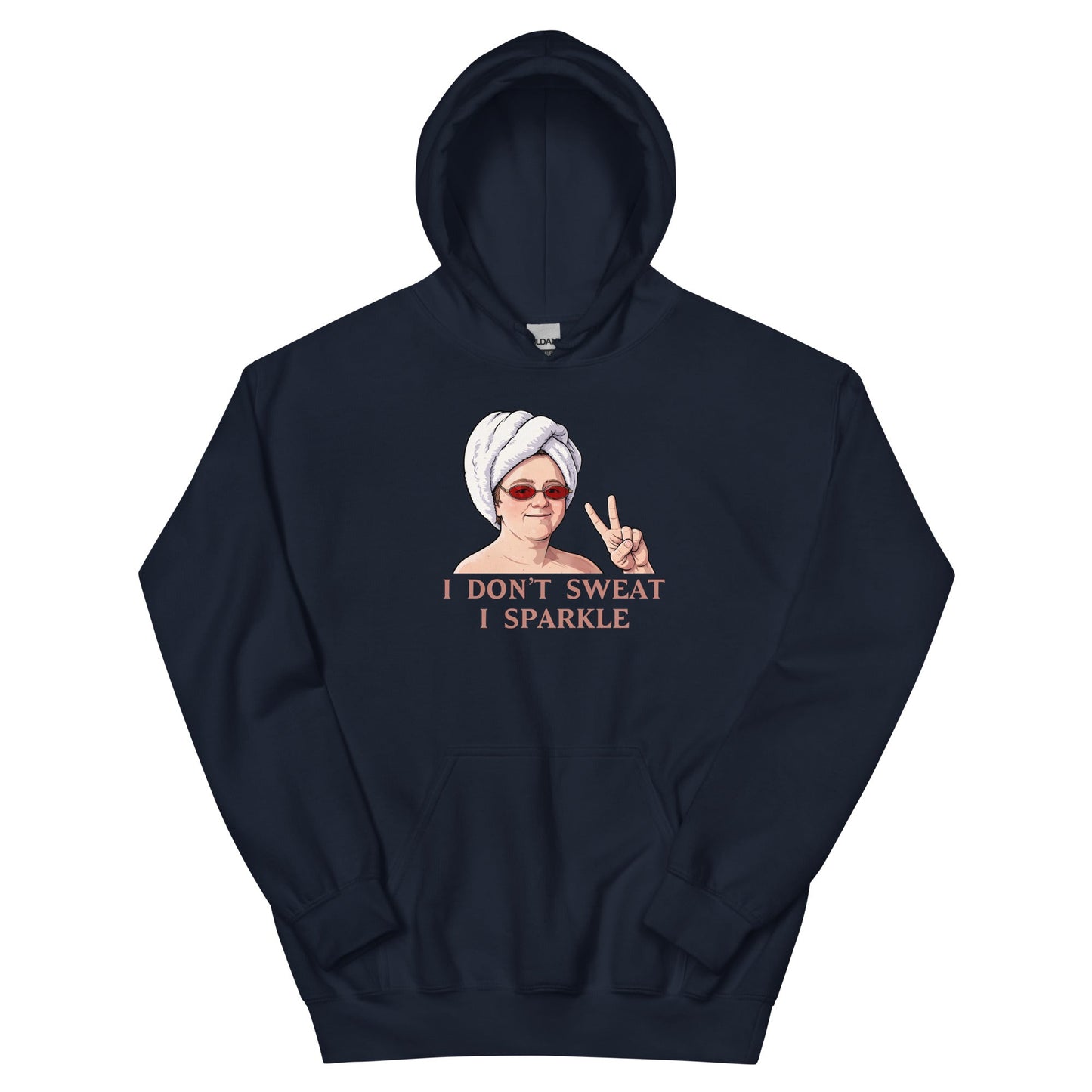 Lewis Capaldi Unisex Hoodie - I Don't Sweat I Sparkle - Funny Quotes alcyone213k