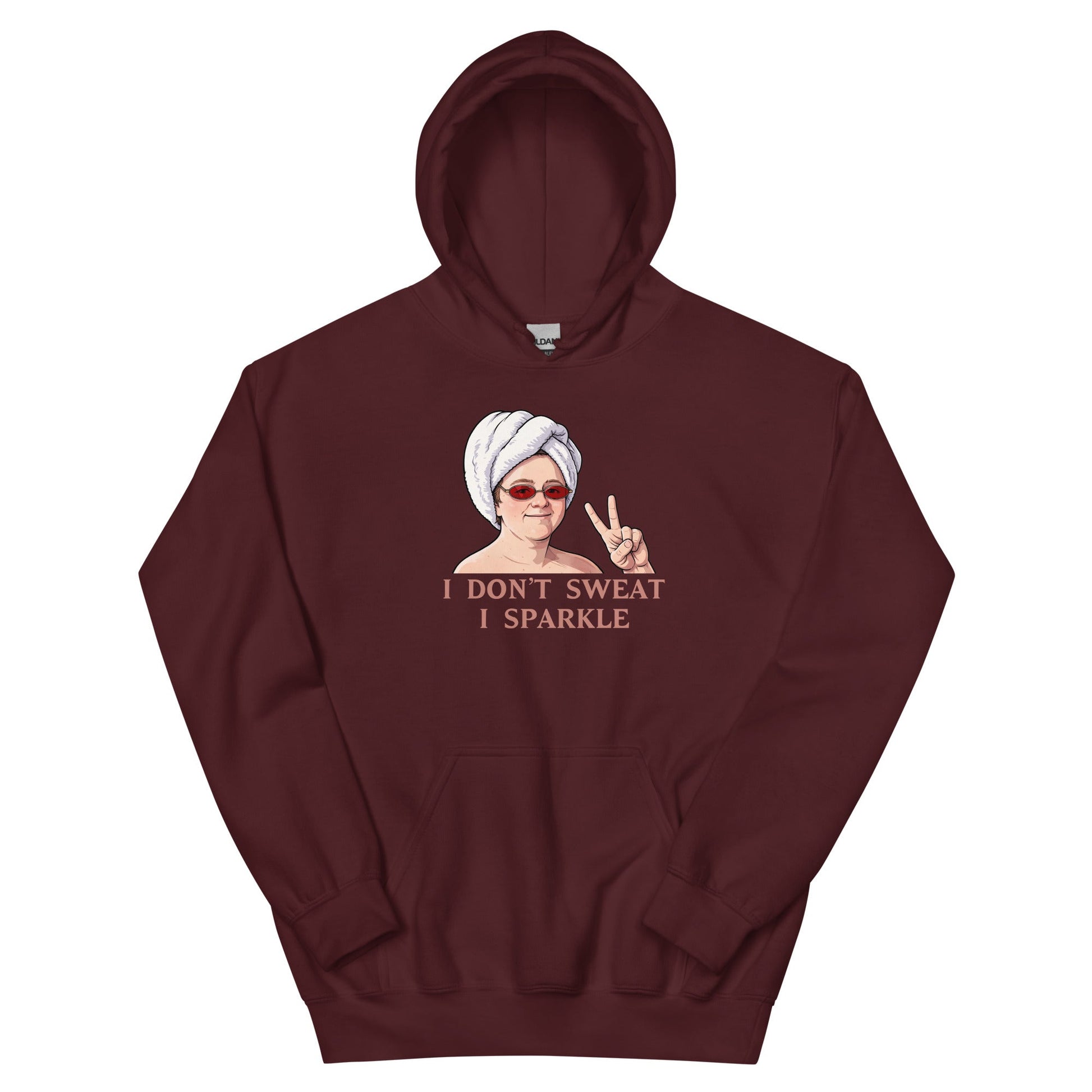 Lewis Capaldi Unisex Hoodie - I Don't Sweat I Sparkle - Funny Quotes alcyone213k