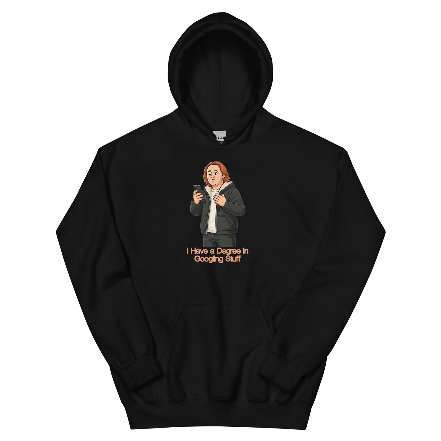 Lewis Capaldi Unisex Hoodie - I Have A degree In Googling Stuff - Funny Quotes alcyone213k