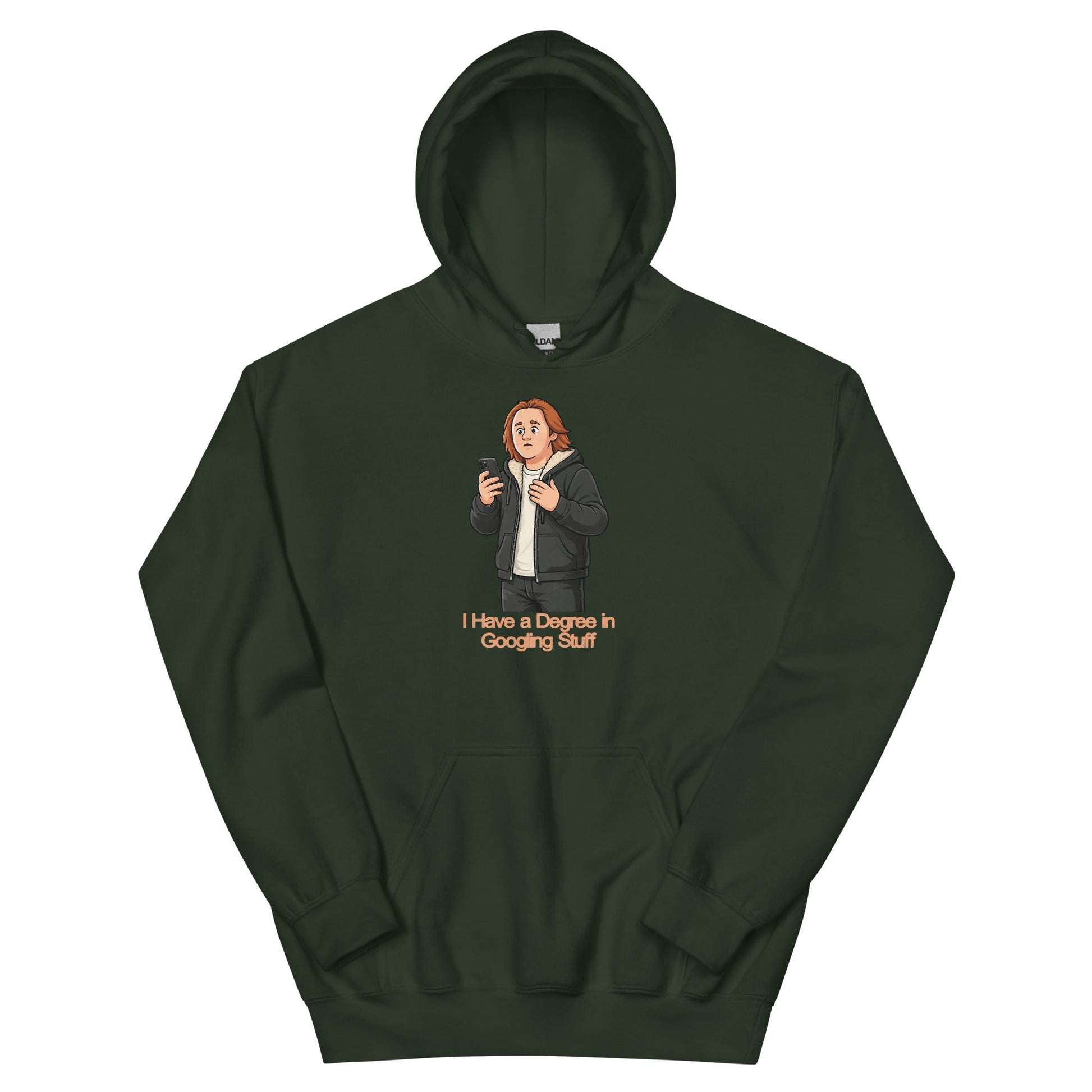 Lewis Capaldi Unisex Hoodie - I Have A degree In Googling Stuff - Funny Quotes alcyone213k