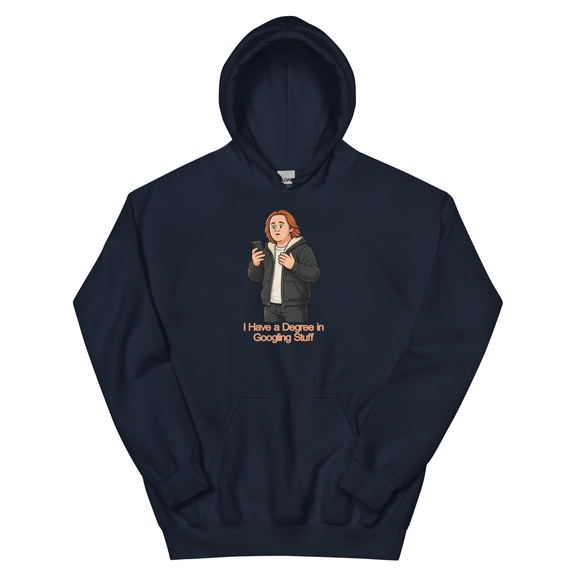 Lewis Capaldi Unisex Hoodie - I Have A degree In Googling Stuff - Funny Quotes alcyone213k