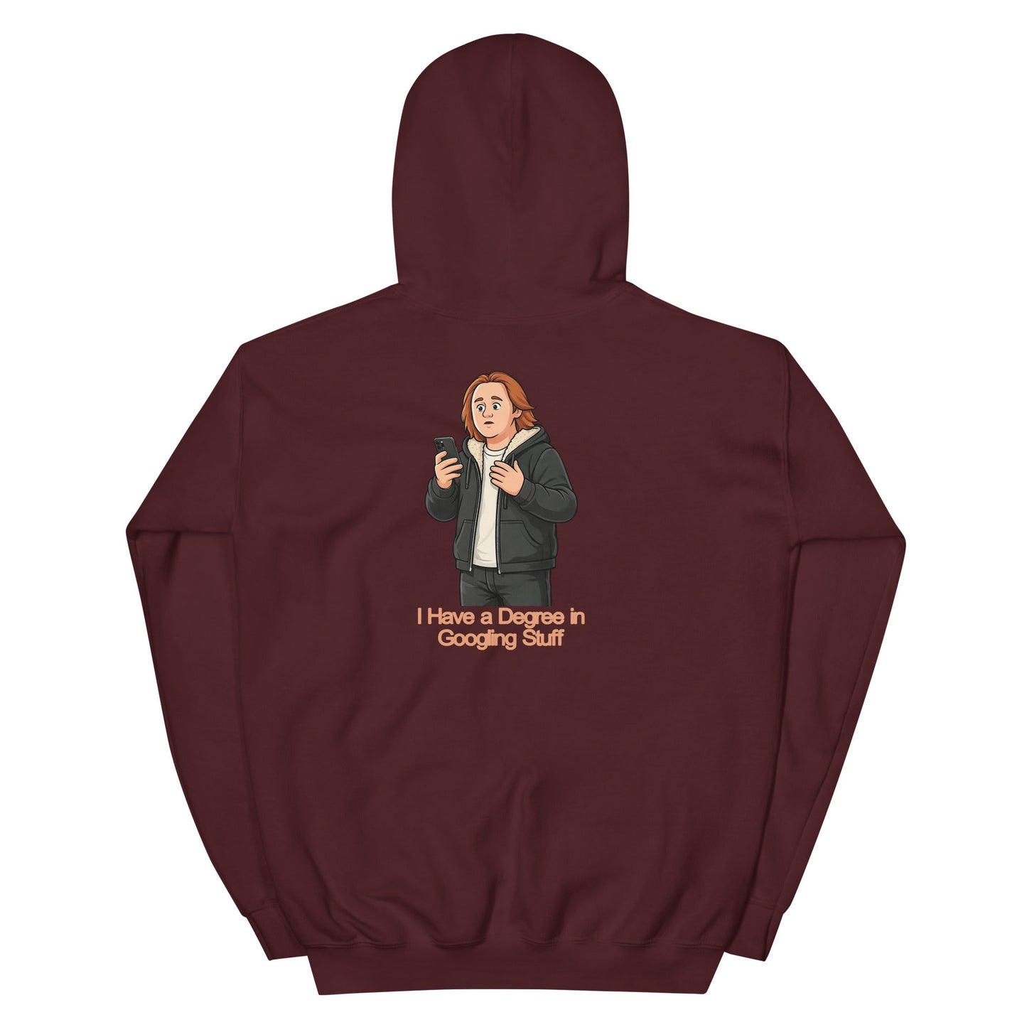 Lewis Capaldi Unisex Hoodie - I Have A degree In Googling Stuff - Funny Quotes alcyone213k