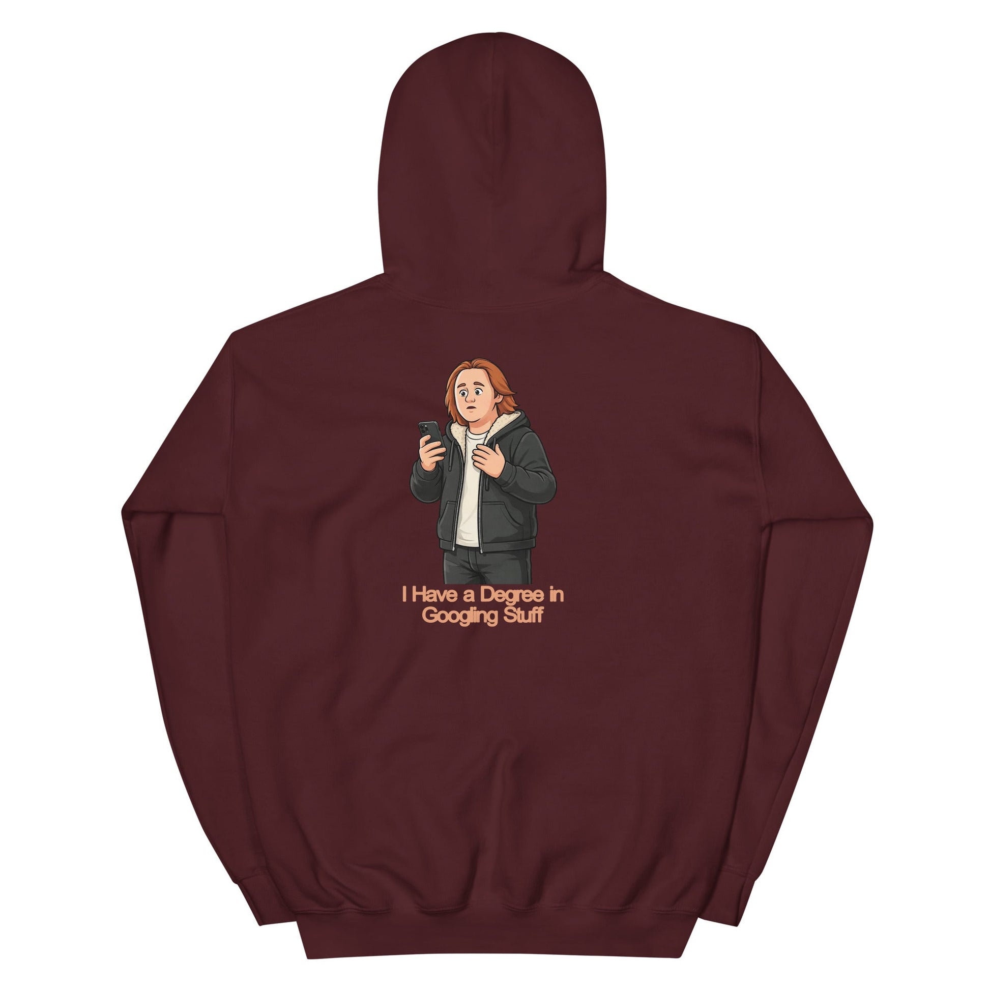 Lewis Capaldi Unisex Hoodie - I Have A degree In Googling Stuff - Funny Quotes alcyone213k