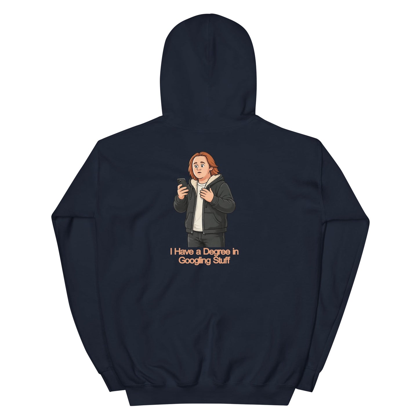 Lewis Capaldi Unisex Hoodie - I Have A degree In Googling Stuff - Funny Quotes alcyone213k
