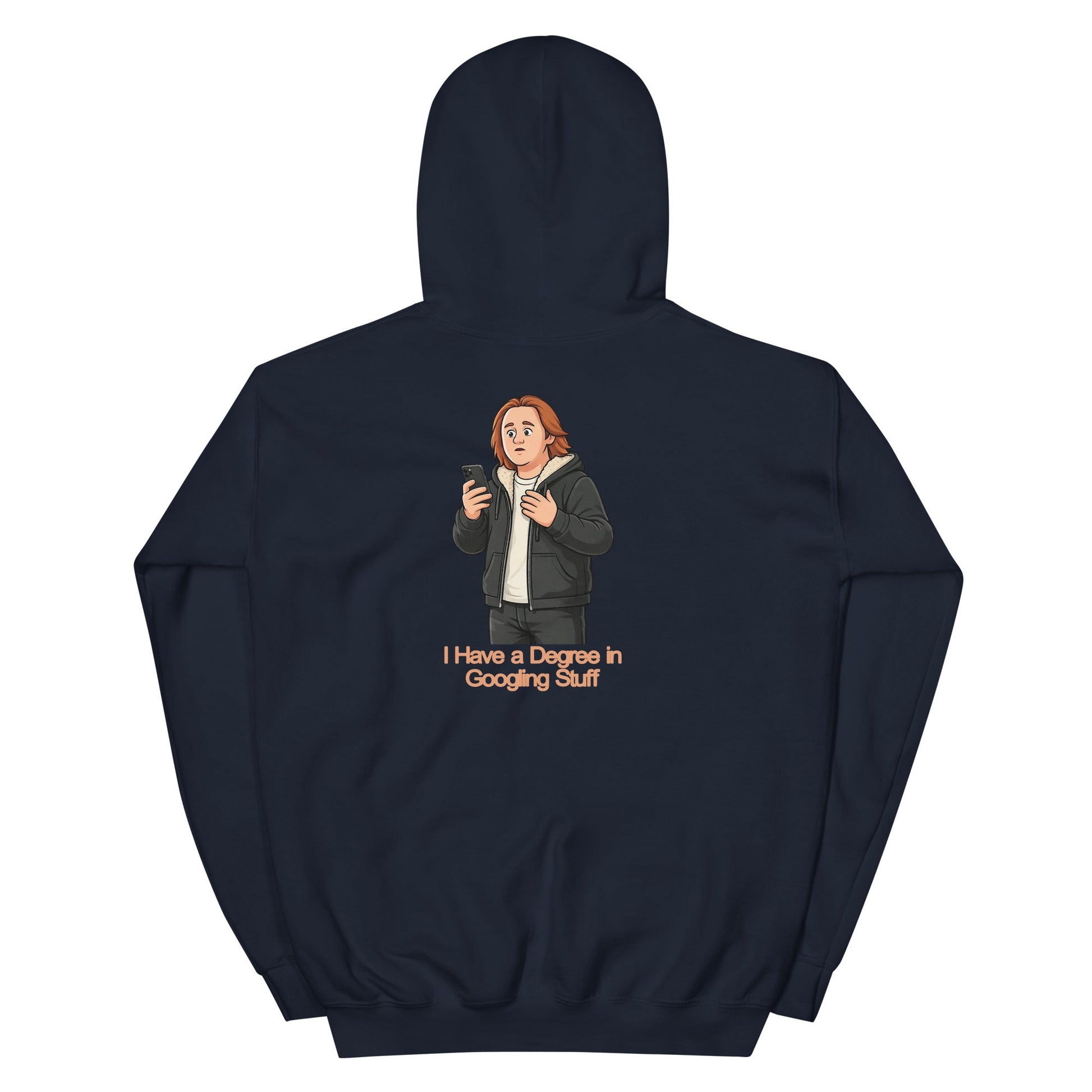 Lewis Capaldi Unisex Hoodie - I Have A degree In Googling Stuff - Funny Quotes alcyone213k