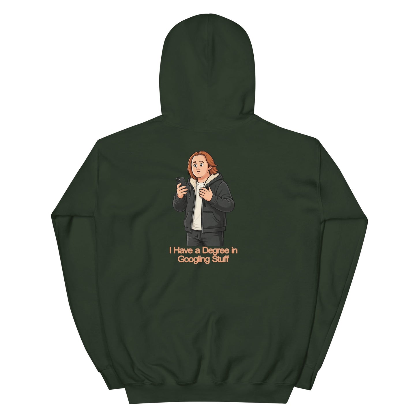 Lewis Capaldi Unisex Hoodie - I Have A degree In Googling Stuff - Funny Quotes alcyone213k