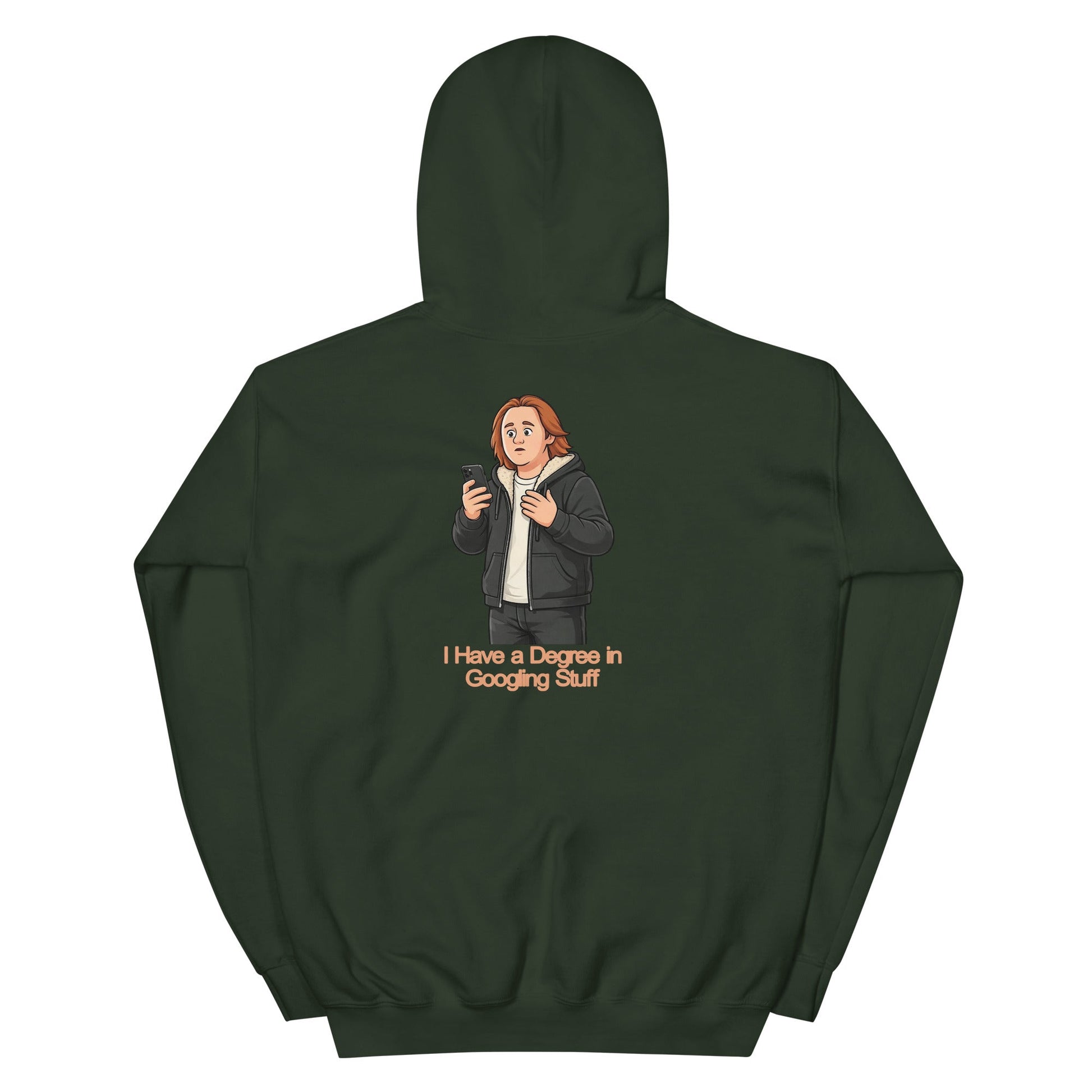Lewis Capaldi Unisex Hoodie - I Have A degree In Googling Stuff - Funny Quotes alcyone213k