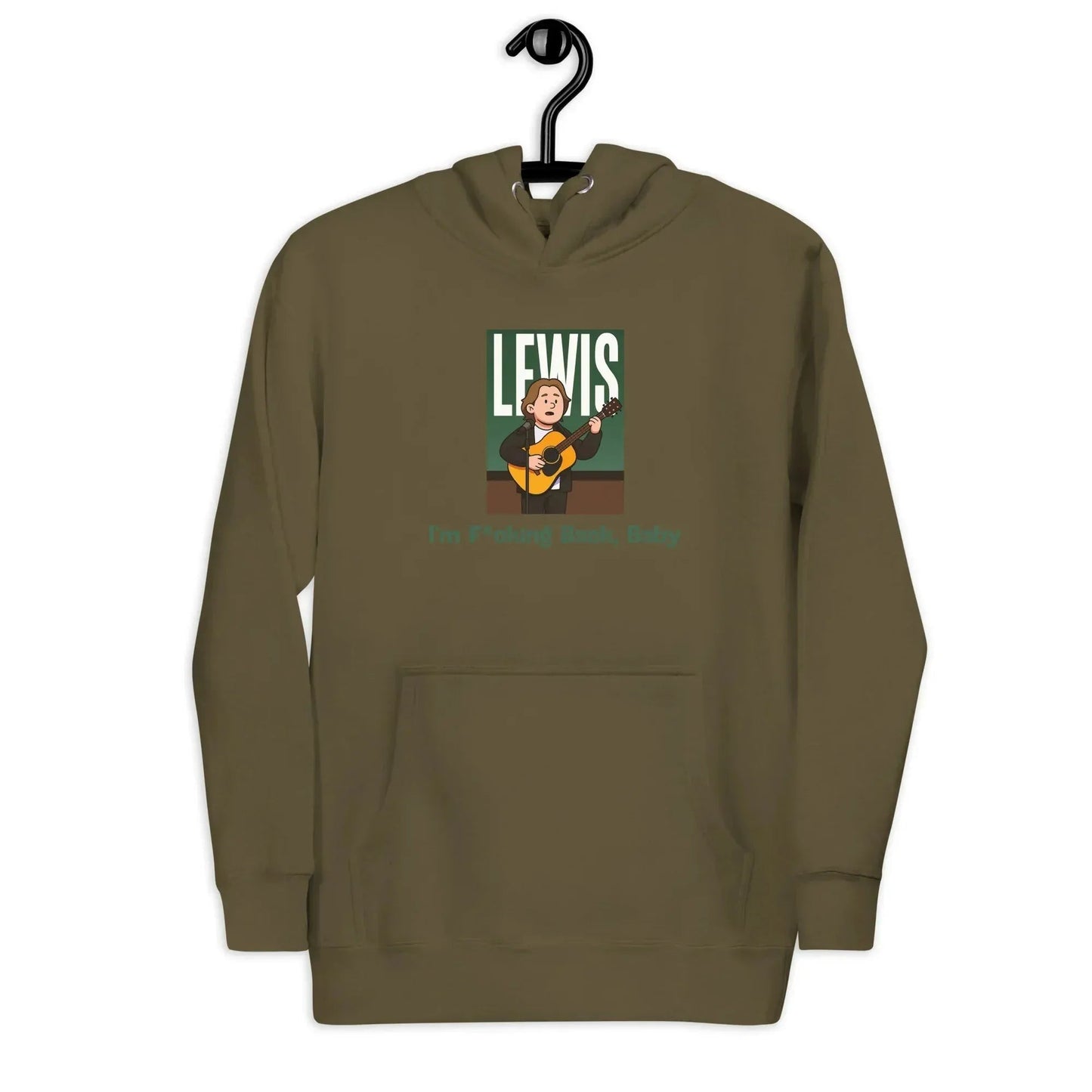 Lewis Capaldi Unisex Hoodie - "I'm Back" Fan Apparel alcyone213k