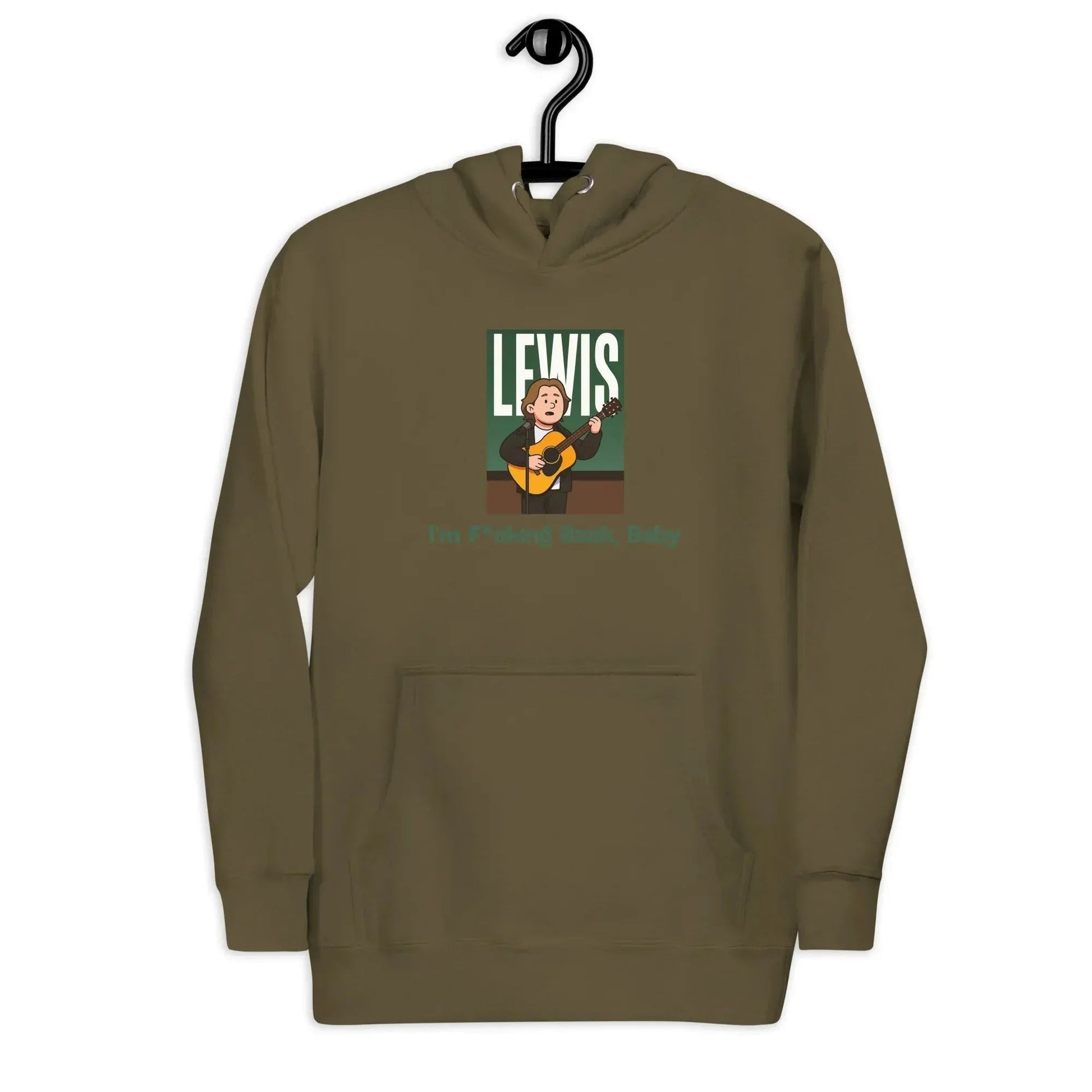 Lewis Capaldi Unisex Hoodie - "I'm Back" Fan Apparel alcyone213k