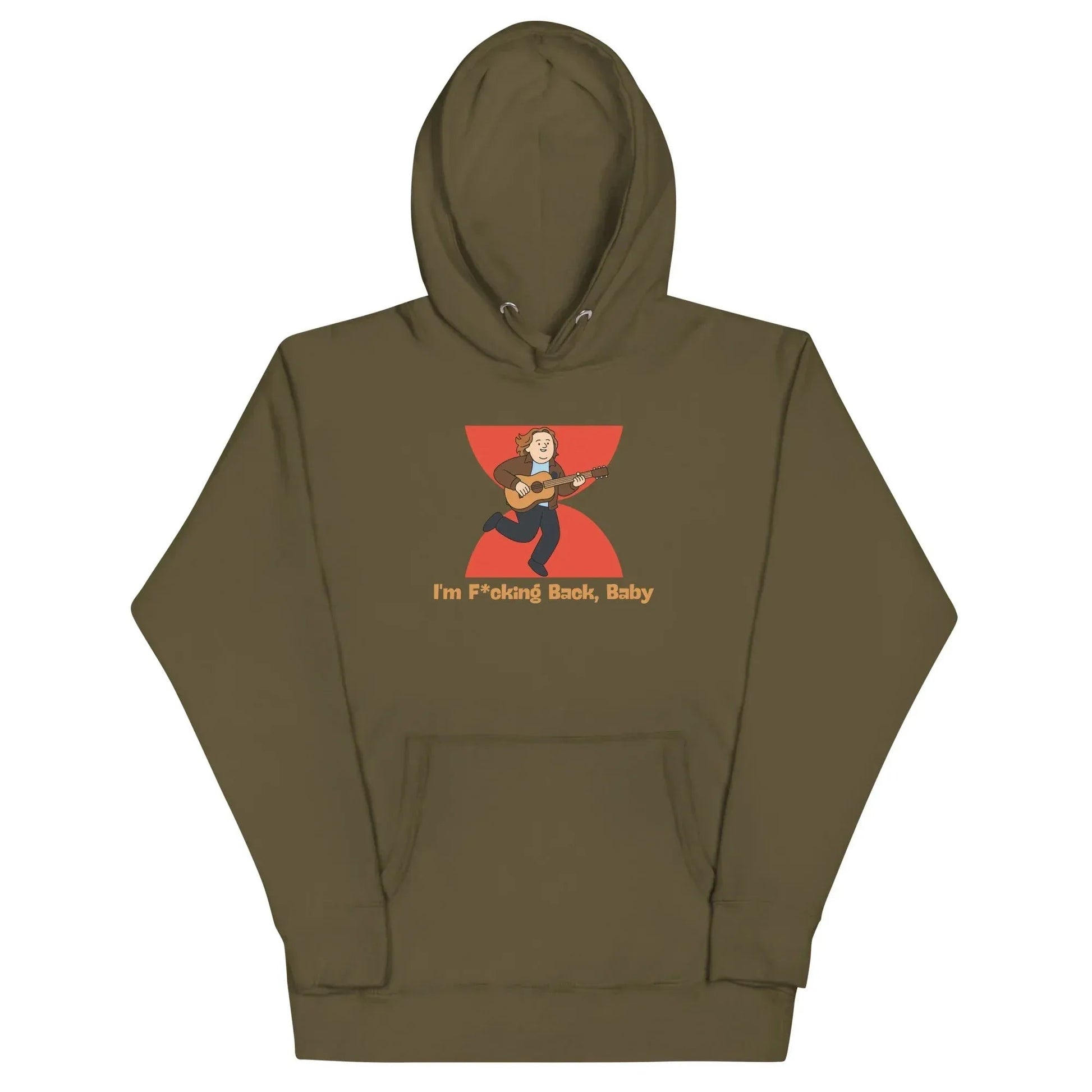 Lewis Capaldi Unisex Hoodie | "I'm Back" Graphic Cotton-Polyester Blend alcyone213k