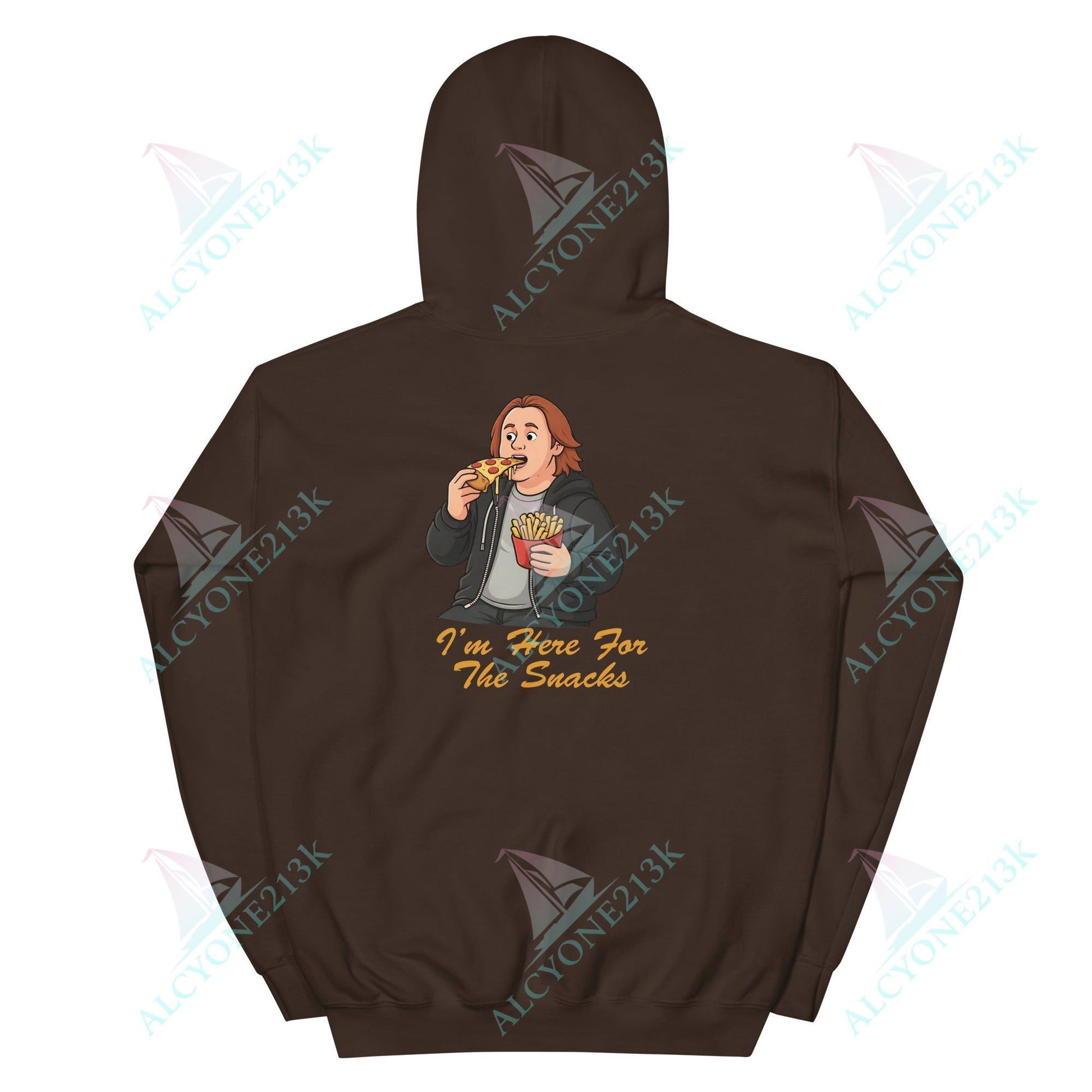 Lewis Capaldi Unisex Hoodie - I'm Here For The Snacks - Funny Quotes alcyone213k