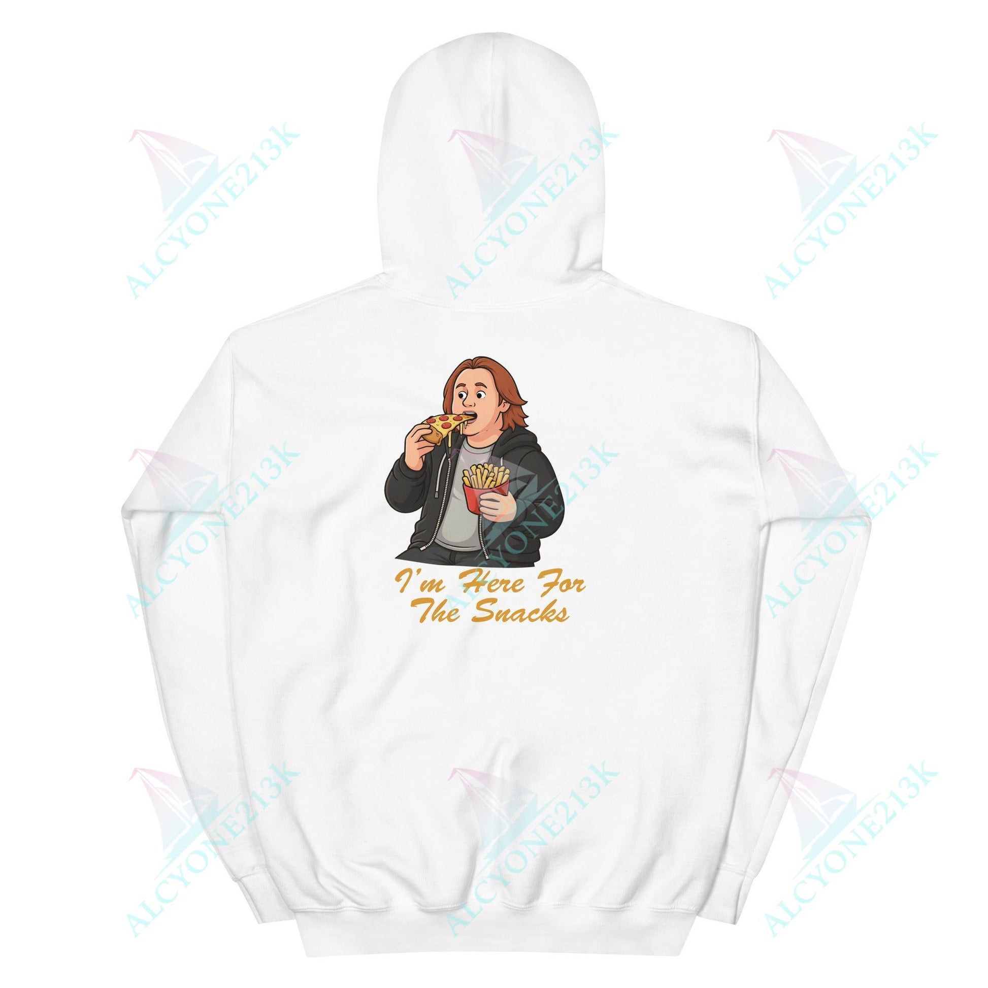 Lewis Capaldi Unisex Hoodie - I'm Here For The Snacks - Funny Quotes alcyone213k