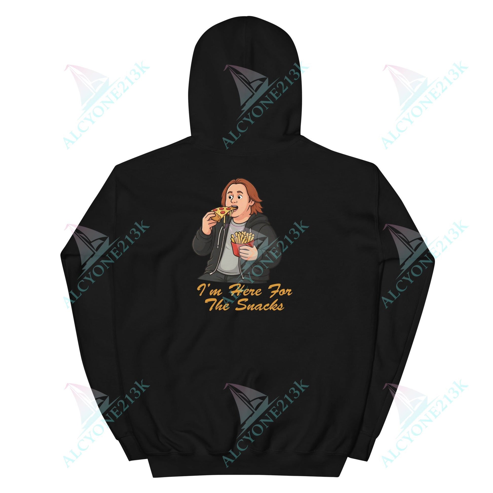 Lewis Capaldi Unisex Hoodie - I'm Here For The Snacks - Funny Quotes alcyone213k