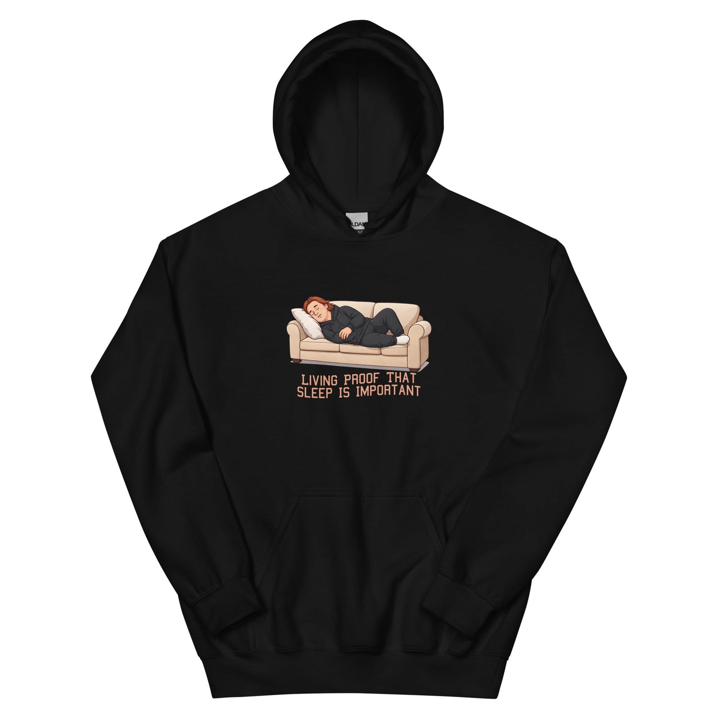 Lewis Capaldi Unisex Hoodie - Living Proof That Sleep Is Important - Funny Quotes alcyone213k