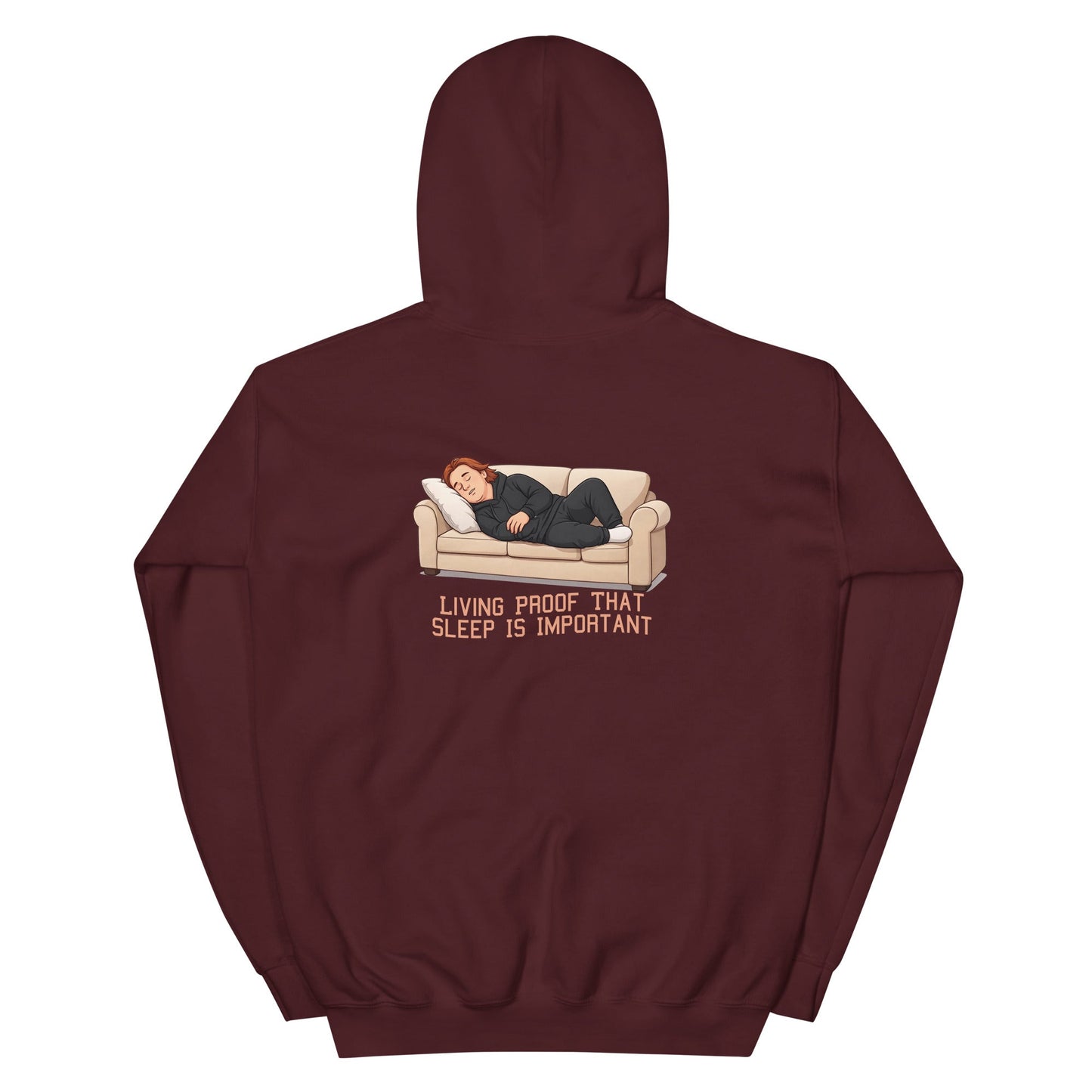 Lewis Capaldi Unisex Hoodie - Living Proof That Sleep Is Important - Funny Quotes alcyone213k