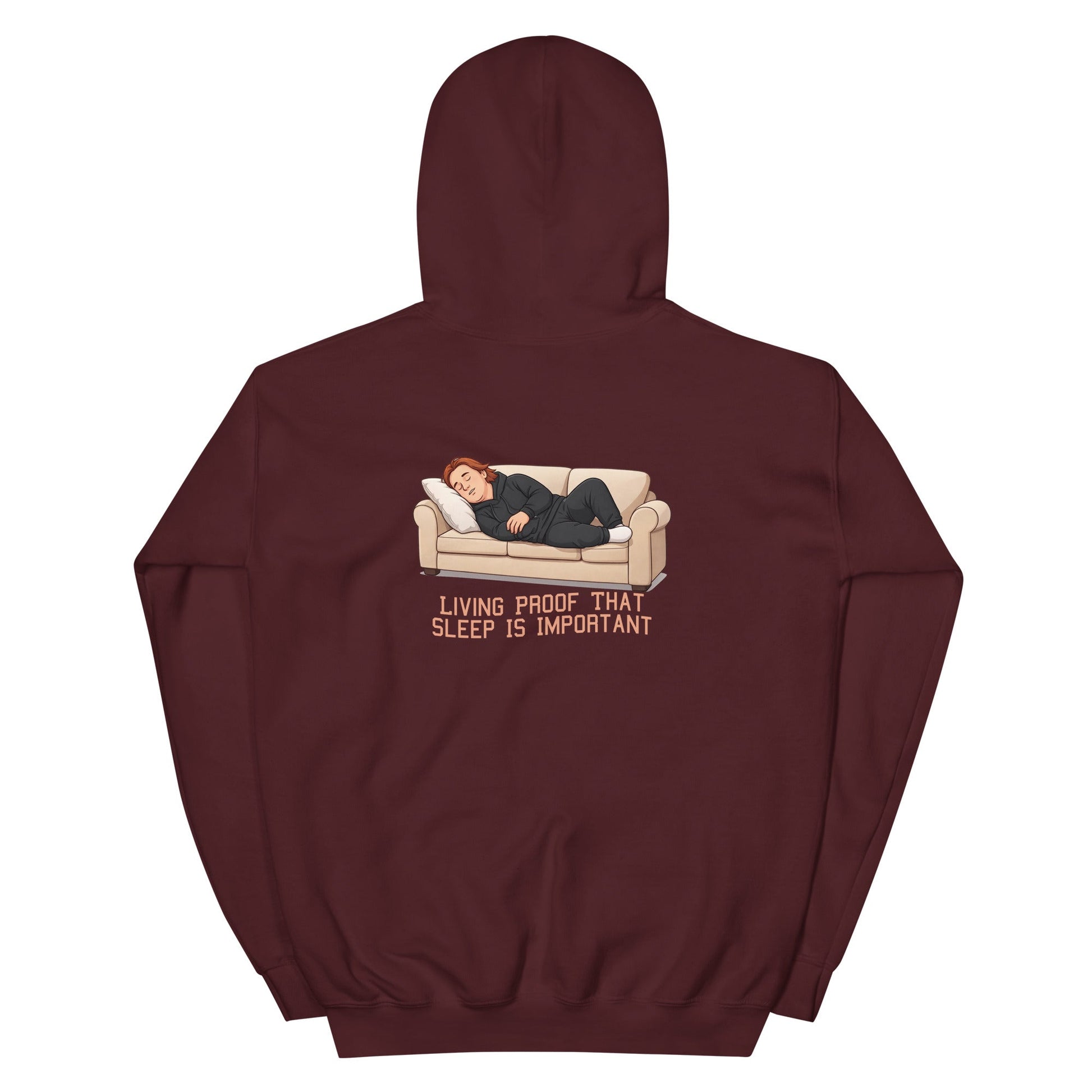 Lewis Capaldi Unisex Hoodie - Living Proof That Sleep Is Important - Funny Quotes alcyone213k