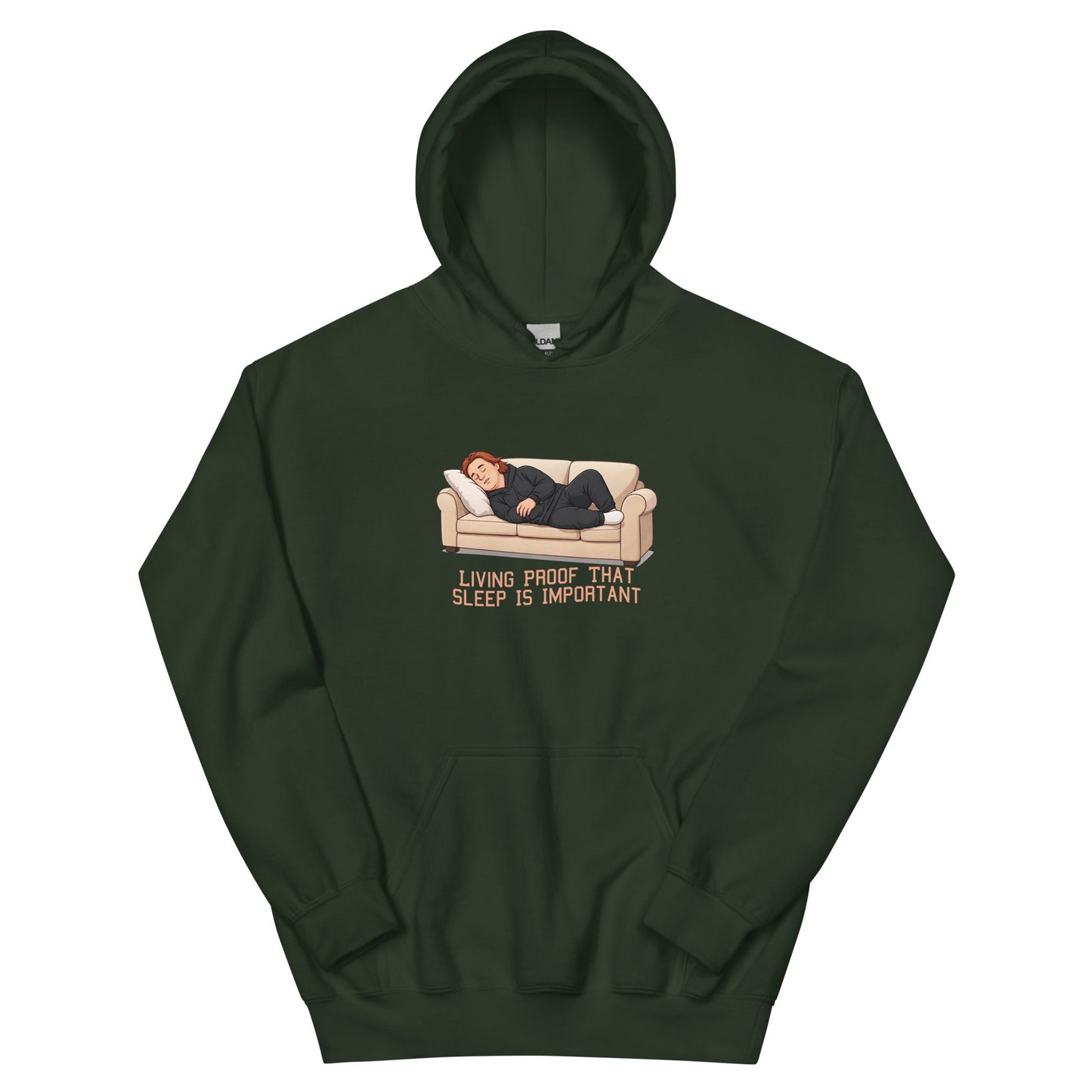 Lewis Capaldi Unisex Hoodie - Living Proof That Sleep Is Important - Funny Quotes alcyone213k