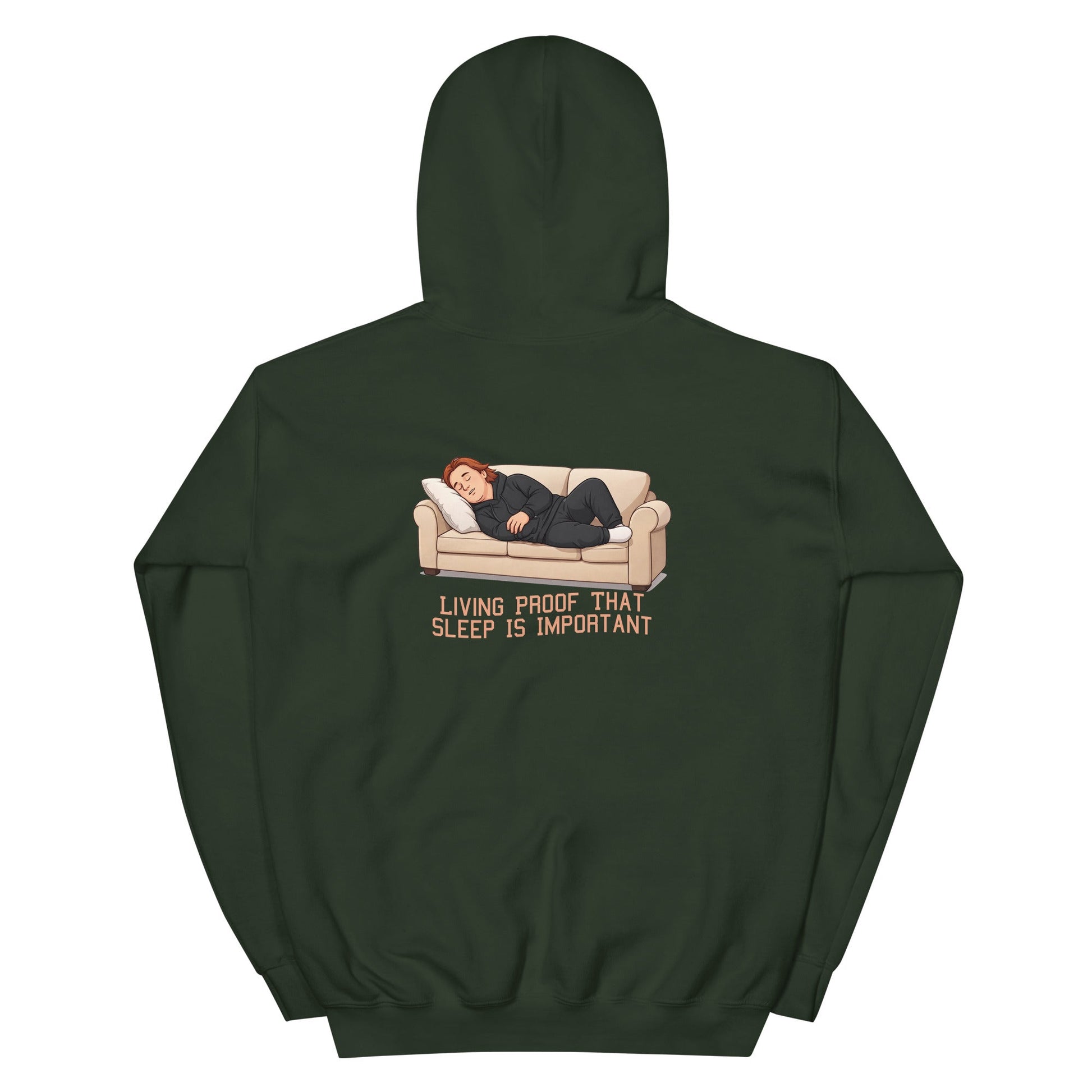 Lewis Capaldi Unisex Hoodie - Living Proof That Sleep Is Important - Funny Quotes alcyone213k