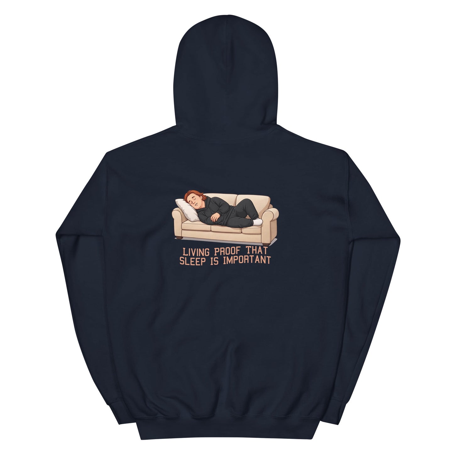 Lewis Capaldi Unisex Hoodie - Living Proof That Sleep Is Important - Funny Quotes alcyone213k