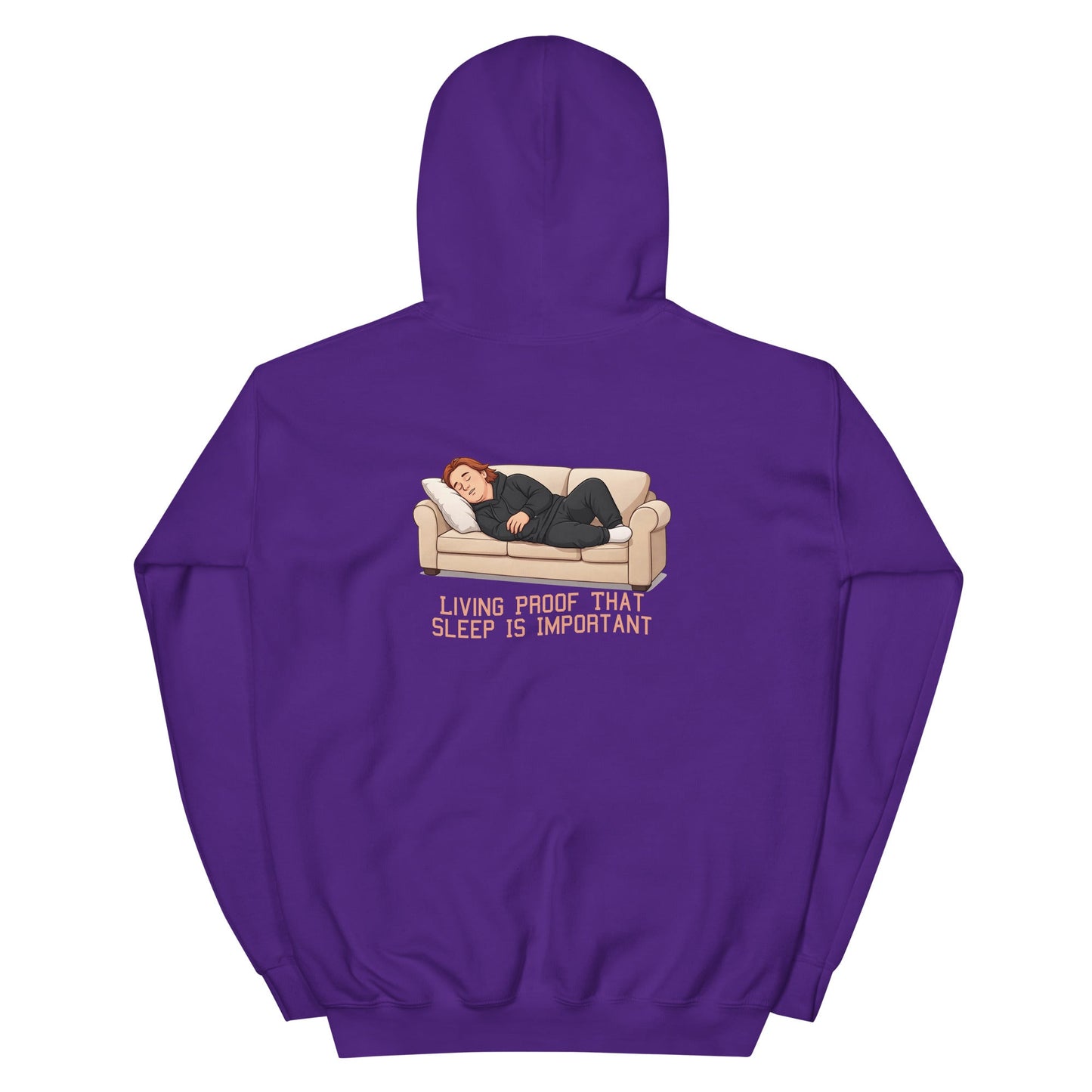 Lewis Capaldi Unisex Hoodie - Living Proof That Sleep Is Important - Funny Quotes alcyone213k