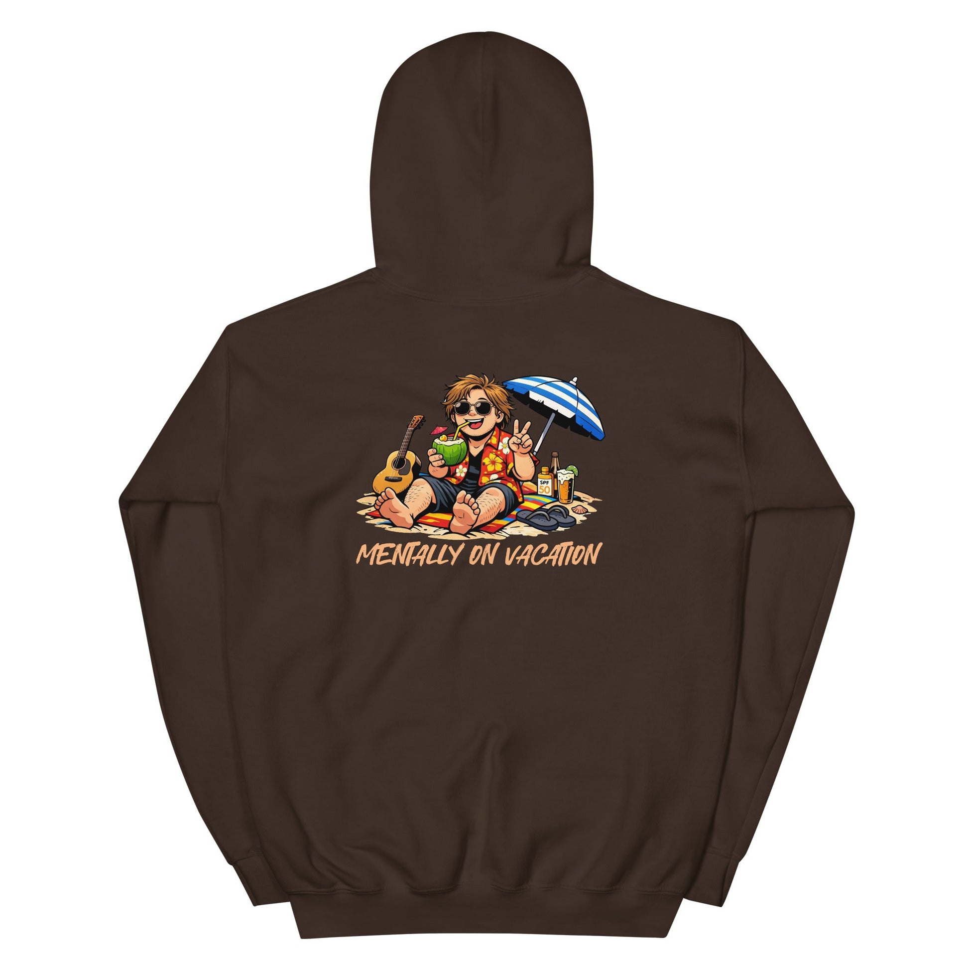 Lewis Capaldi Unisex Hoodie - Mentally On Vacation - Funny Quotes alcyone213k