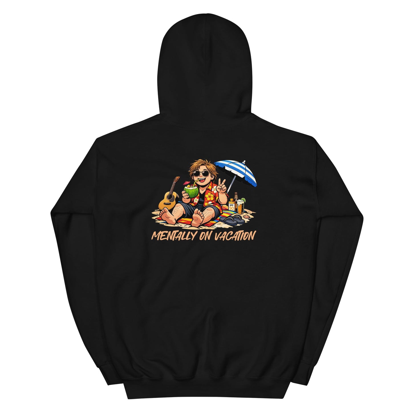 Lewis Capaldi Unisex Hoodie - Mentally On Vacation - Funny Quotes alcyone213k
