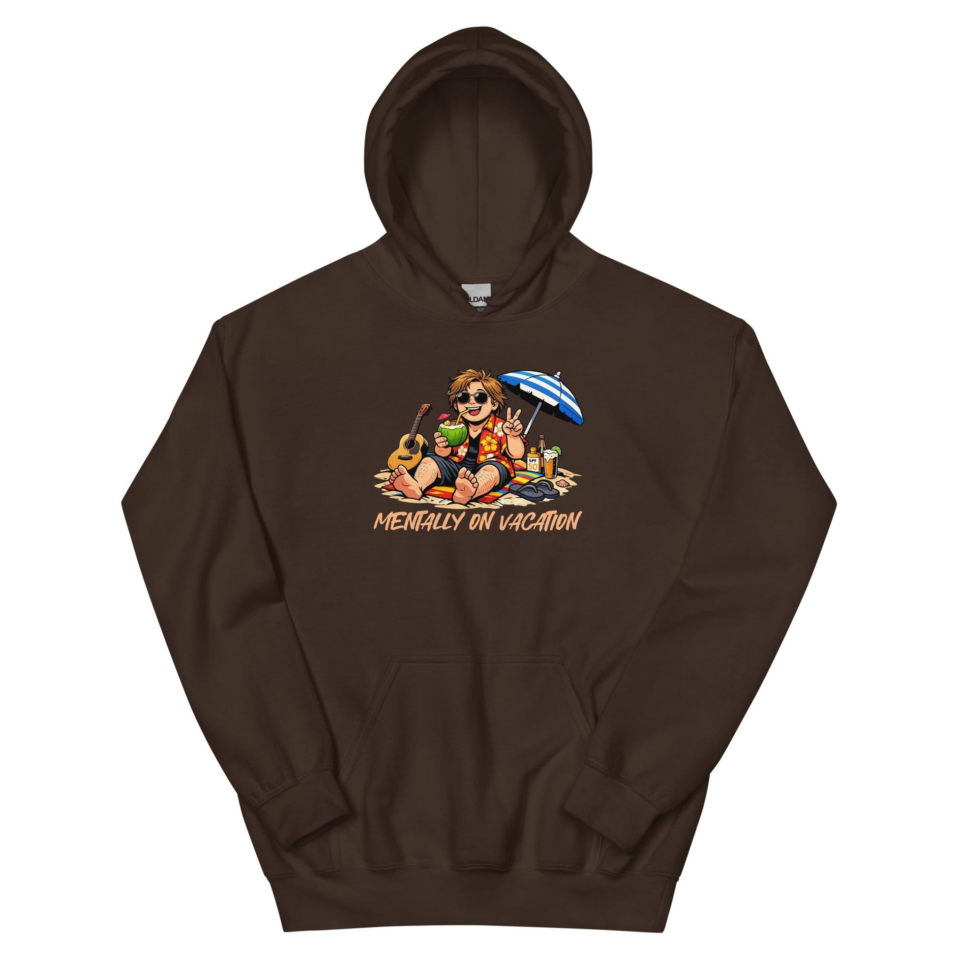 Lewis Capaldi Unisex Hoodie - Mentally On Vacation - Funny Quotes alcyone213k
