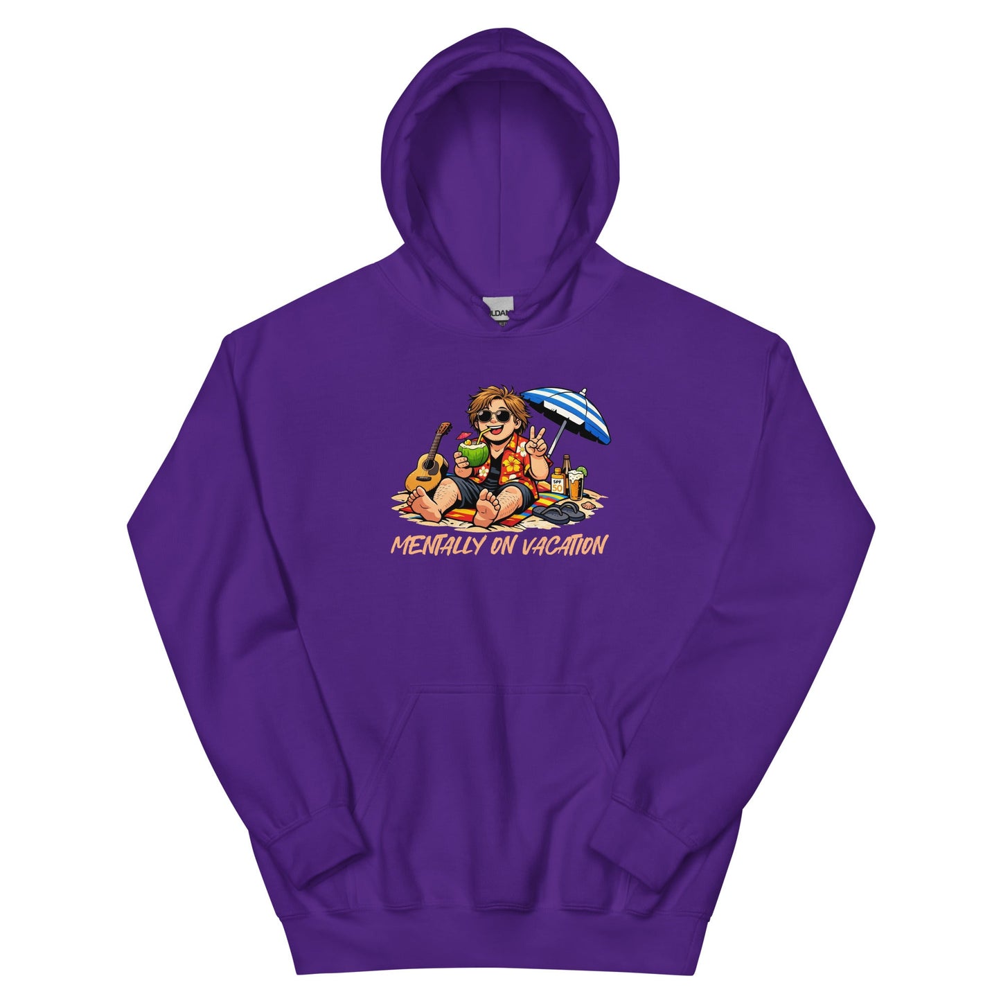 Lewis Capaldi Unisex Hoodie - Mentally On Vacation - Funny Quotes alcyone213k