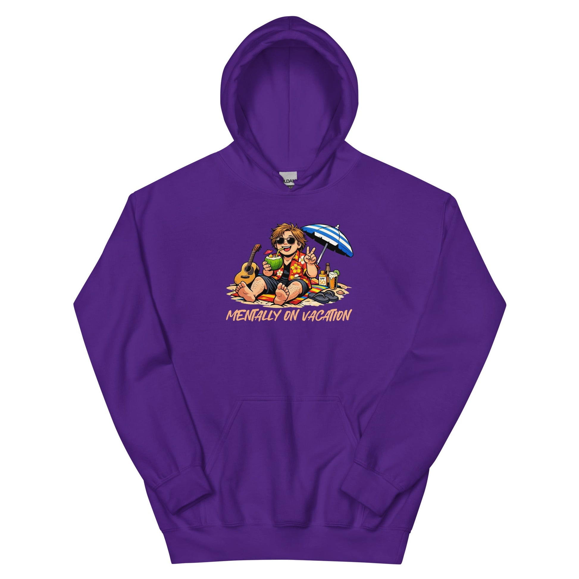Lewis Capaldi Unisex Hoodie - Mentally On Vacation - Funny Quotes alcyone213k