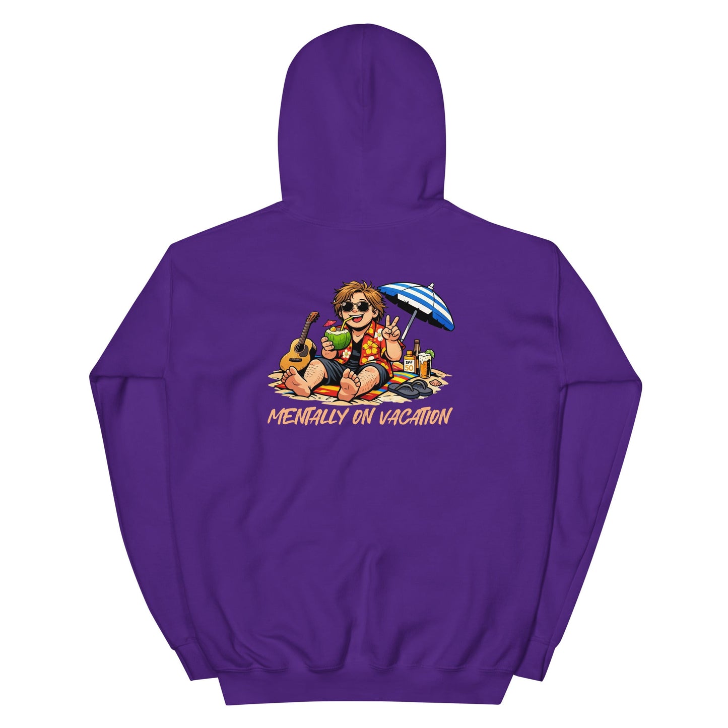 Lewis Capaldi Unisex Hoodie - Mentally On Vacation - Funny Quotes alcyone213k