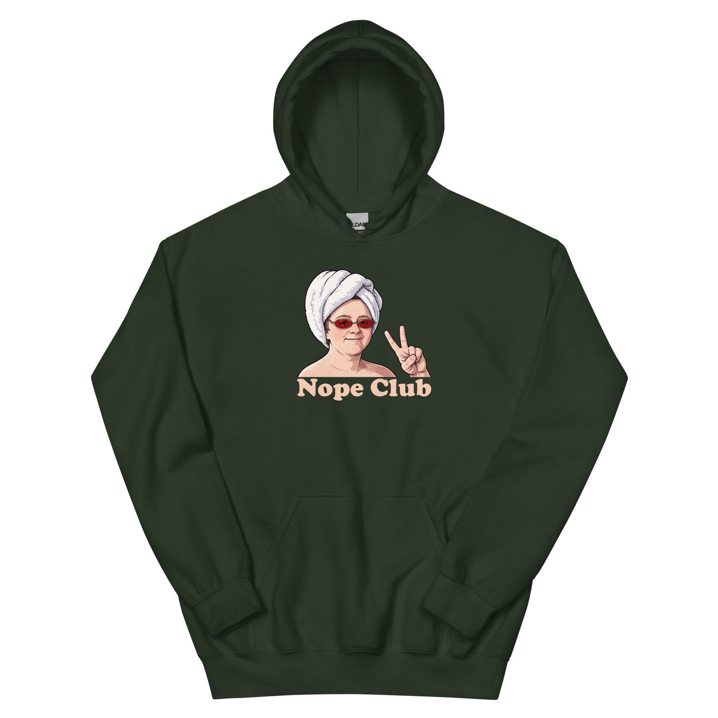 Lewis Capaldi Unisex Hoodie - Nope Club - Funny Quotes alcyone213k