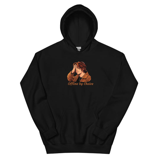 Lewis Capaldi Unisex Hoodie - Offline By Choice - Funny Quotes alcyone213k
