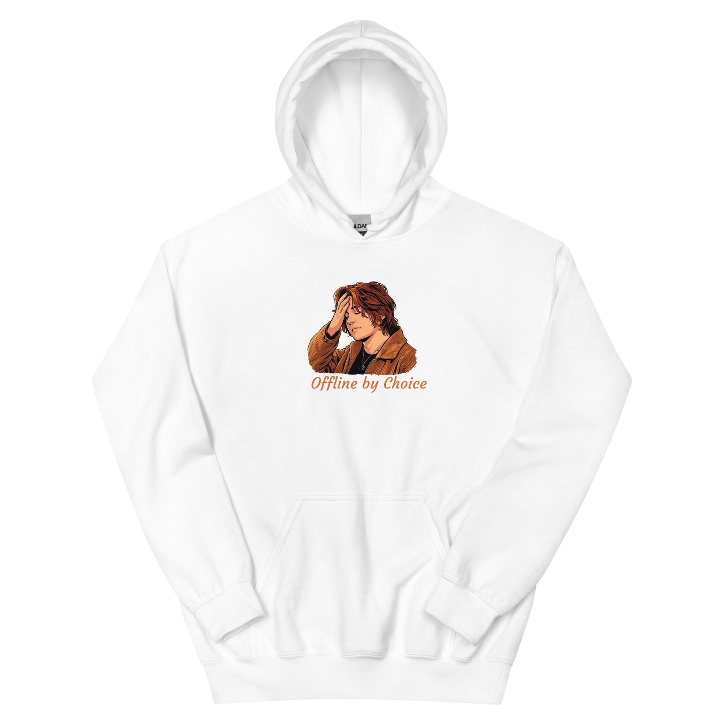 Lewis Capaldi Unisex Hoodie - Offline By Choice - Funny Quotes alcyone213k