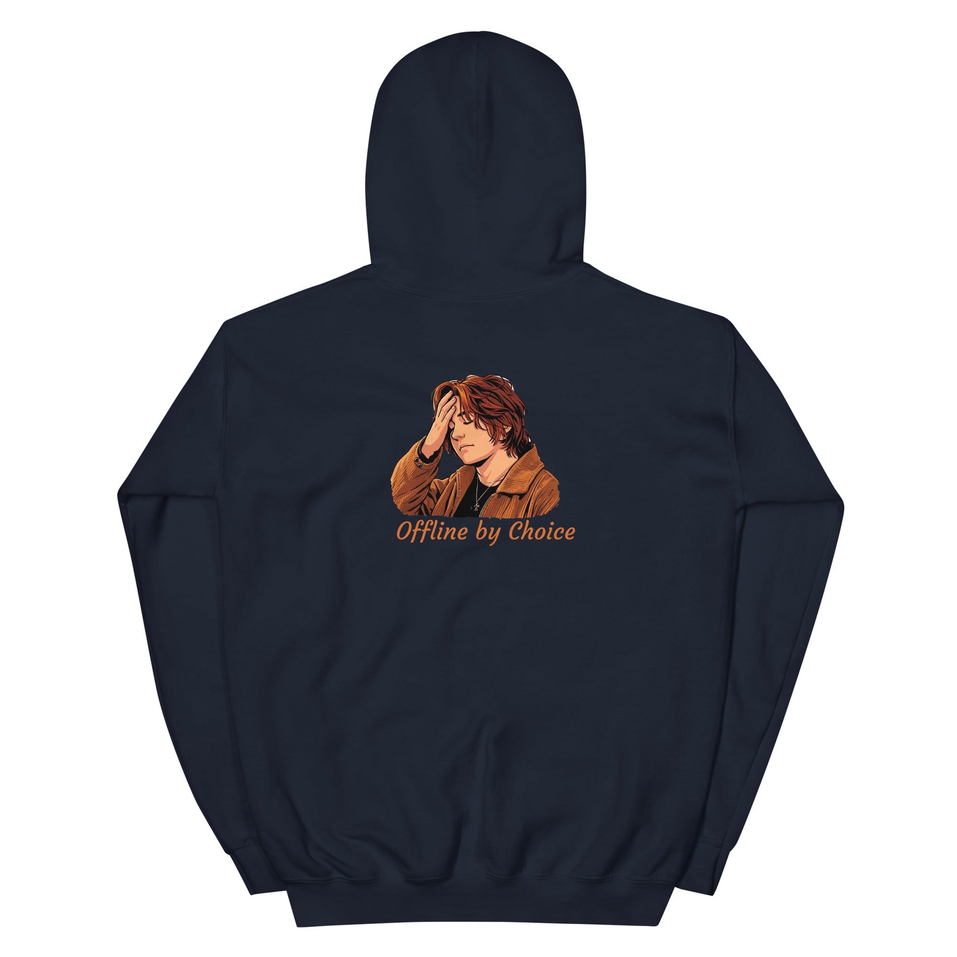 Lewis Capaldi Unisex Hoodie - Offline By Choice - Funny Quotes alcyone213k