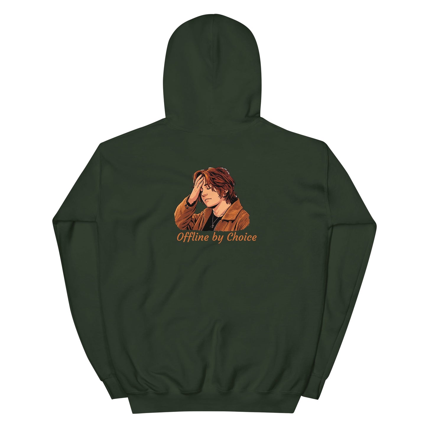 Lewis Capaldi Unisex Hoodie - Offline By Choice - Funny Quotes alcyone213k