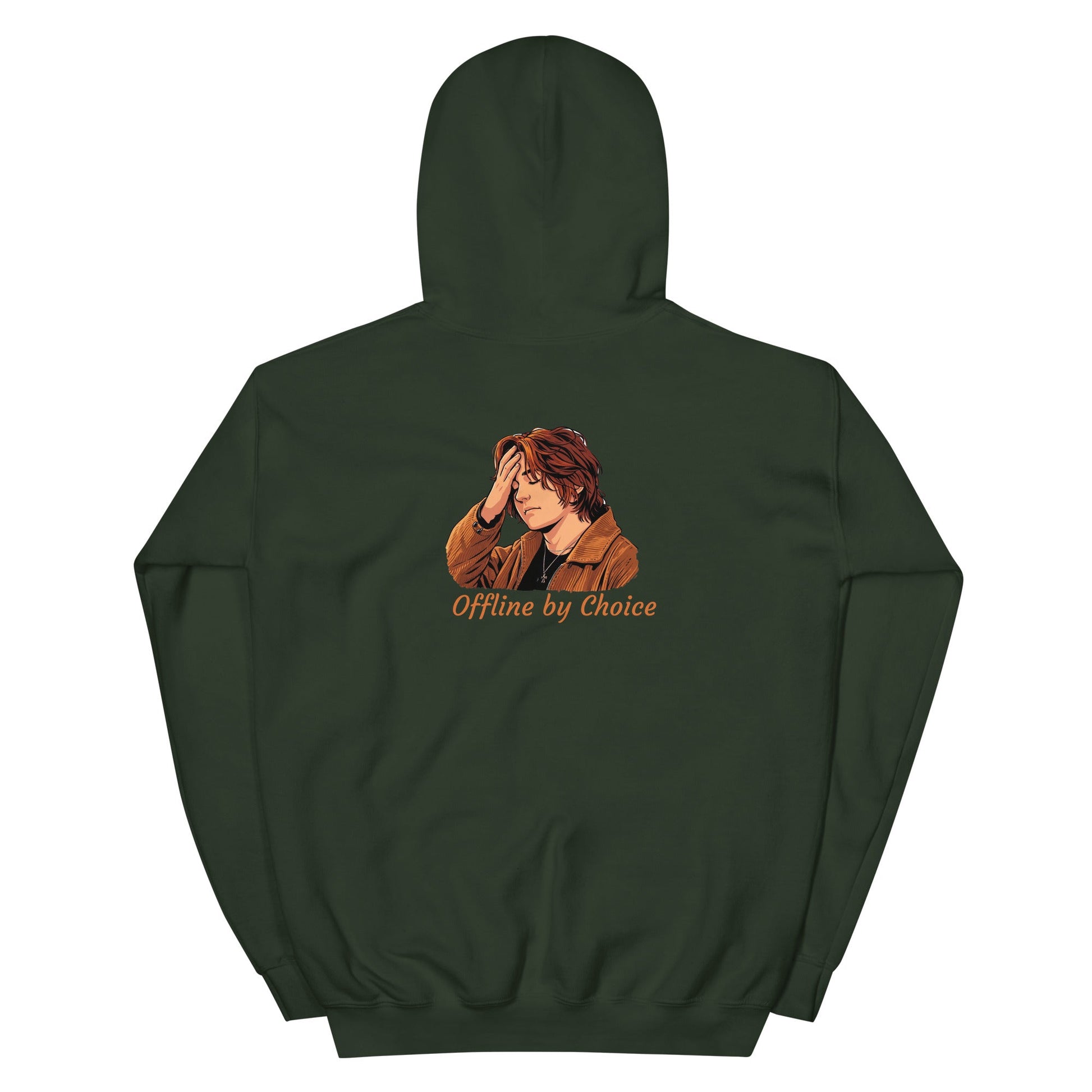 Lewis Capaldi Unisex Hoodie - Offline By Choice - Funny Quotes alcyone213k