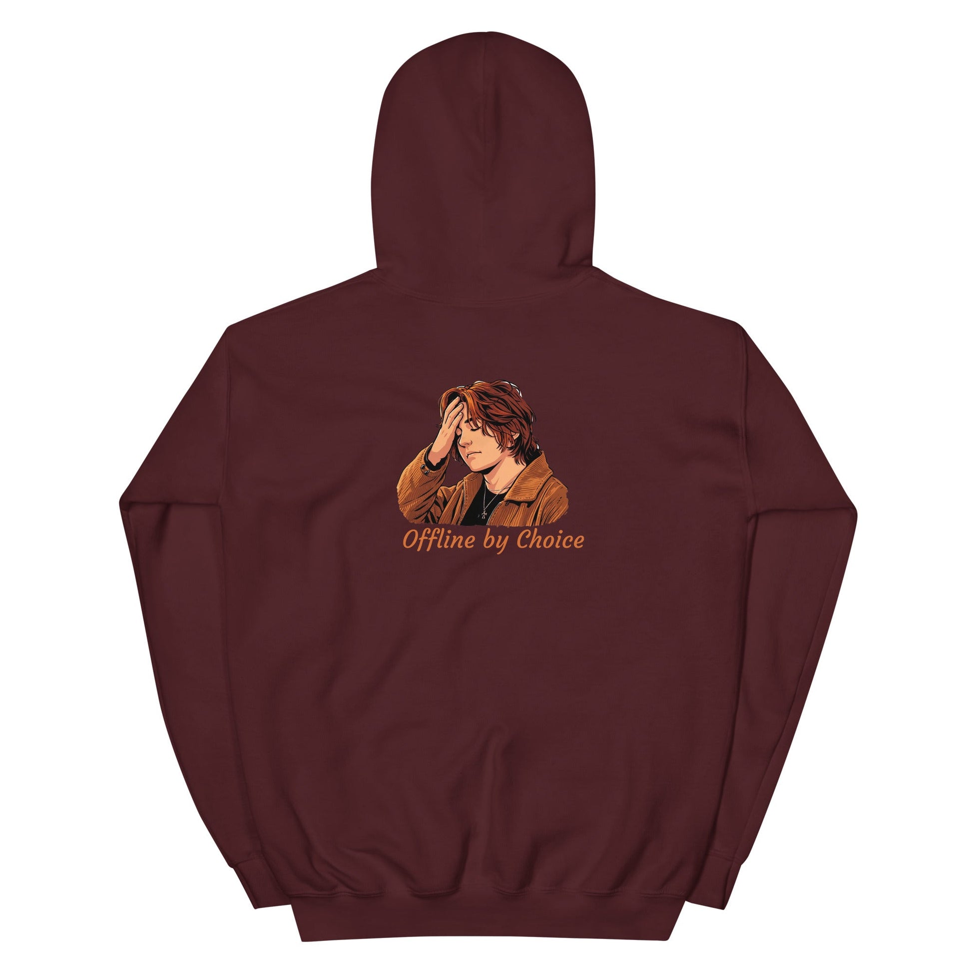 Lewis Capaldi Unisex Hoodie - Offline By Choice - Funny Quotes alcyone213k