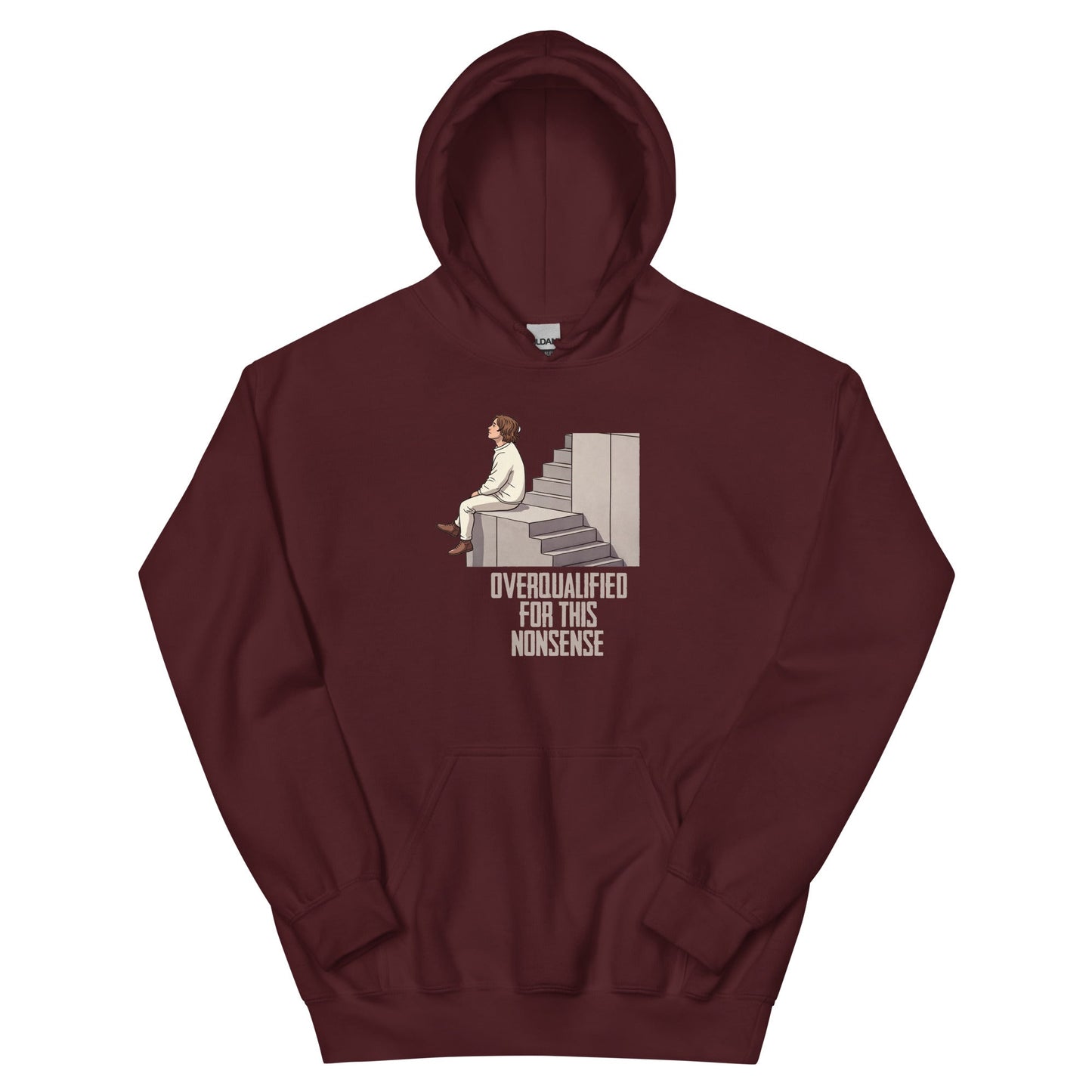 Lewis Capaldi Unisex Hoodie - Overqualified - Funny Quotes alcyone213k