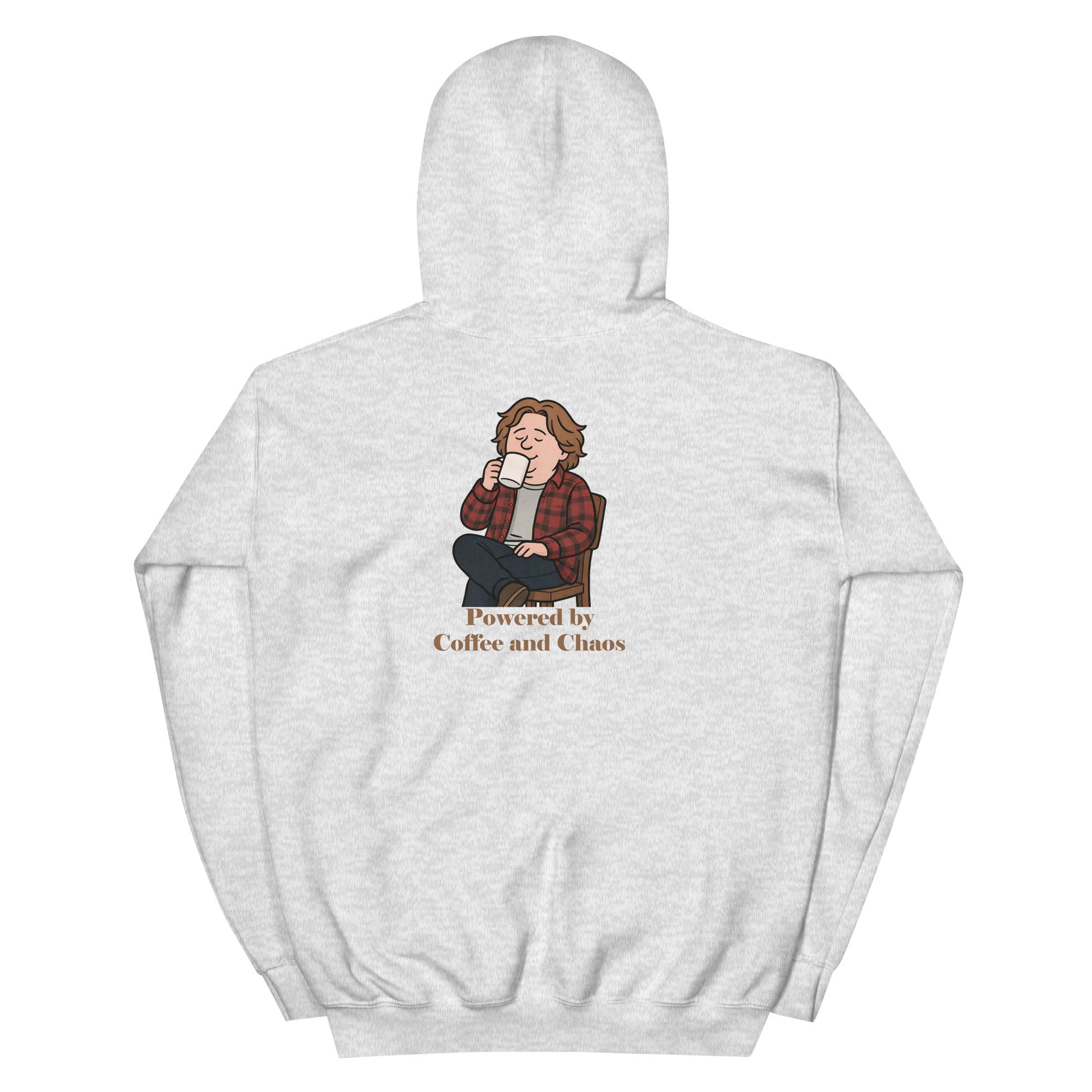 Lewis Capaldi Unisex Hoodie - Powered By Coffee And Chaos - Funny Quotes alcyone213k