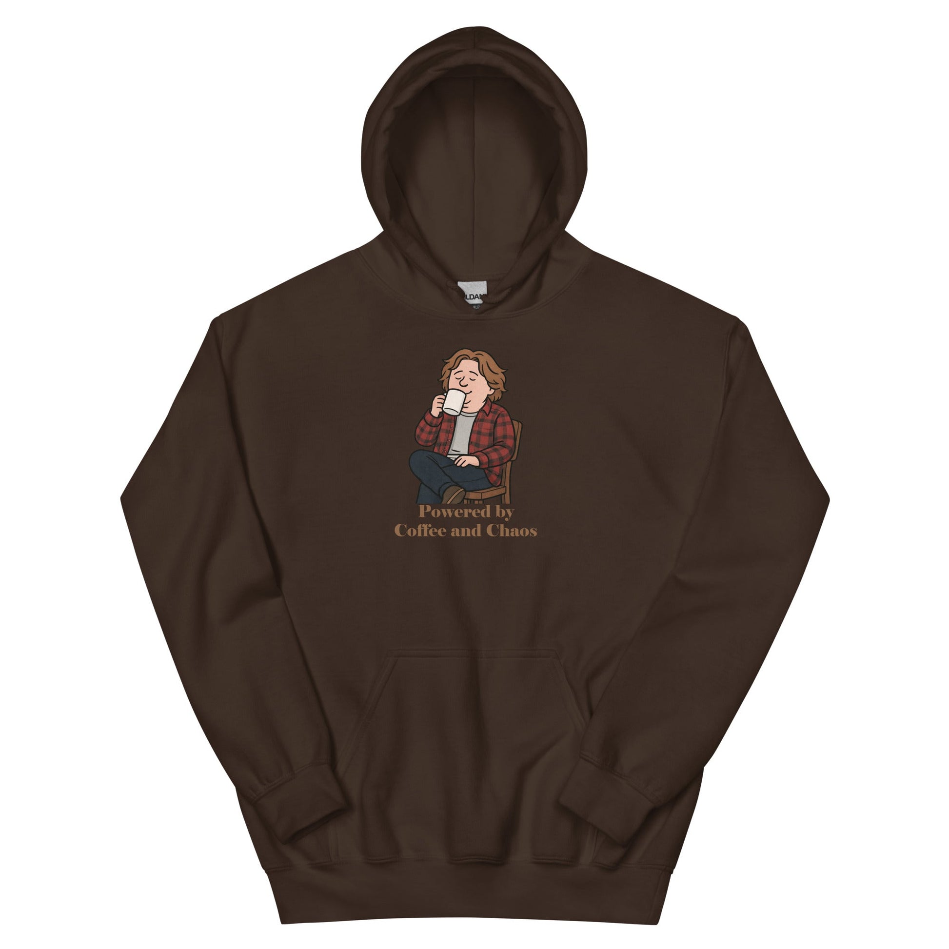 Lewis Capaldi Unisex Hoodie - Powered By Coffee And Chaos - Funny Quotes alcyone213k