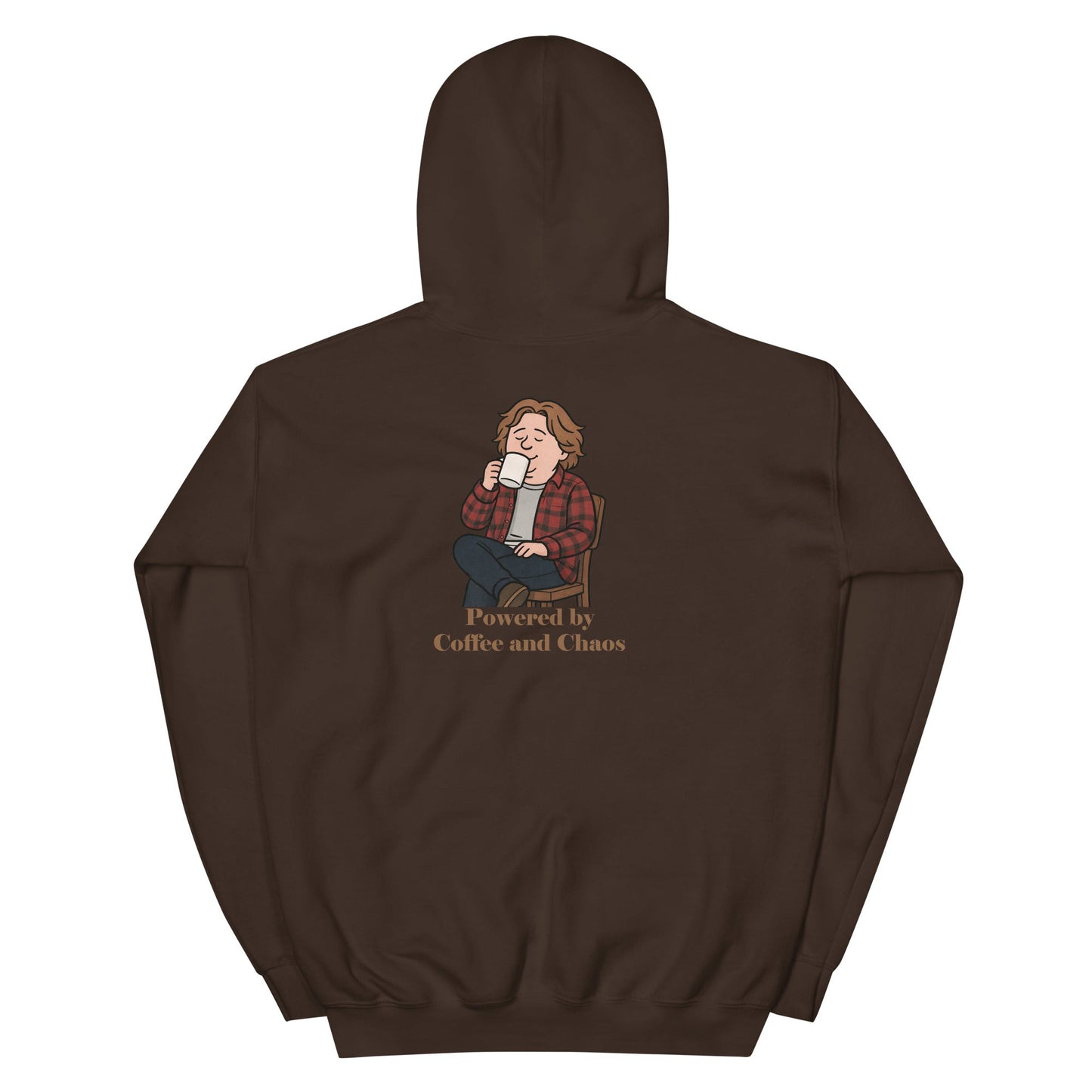 Lewis Capaldi Unisex Hoodie - Powered By Coffee And Chaos - Funny Quotes alcyone213k