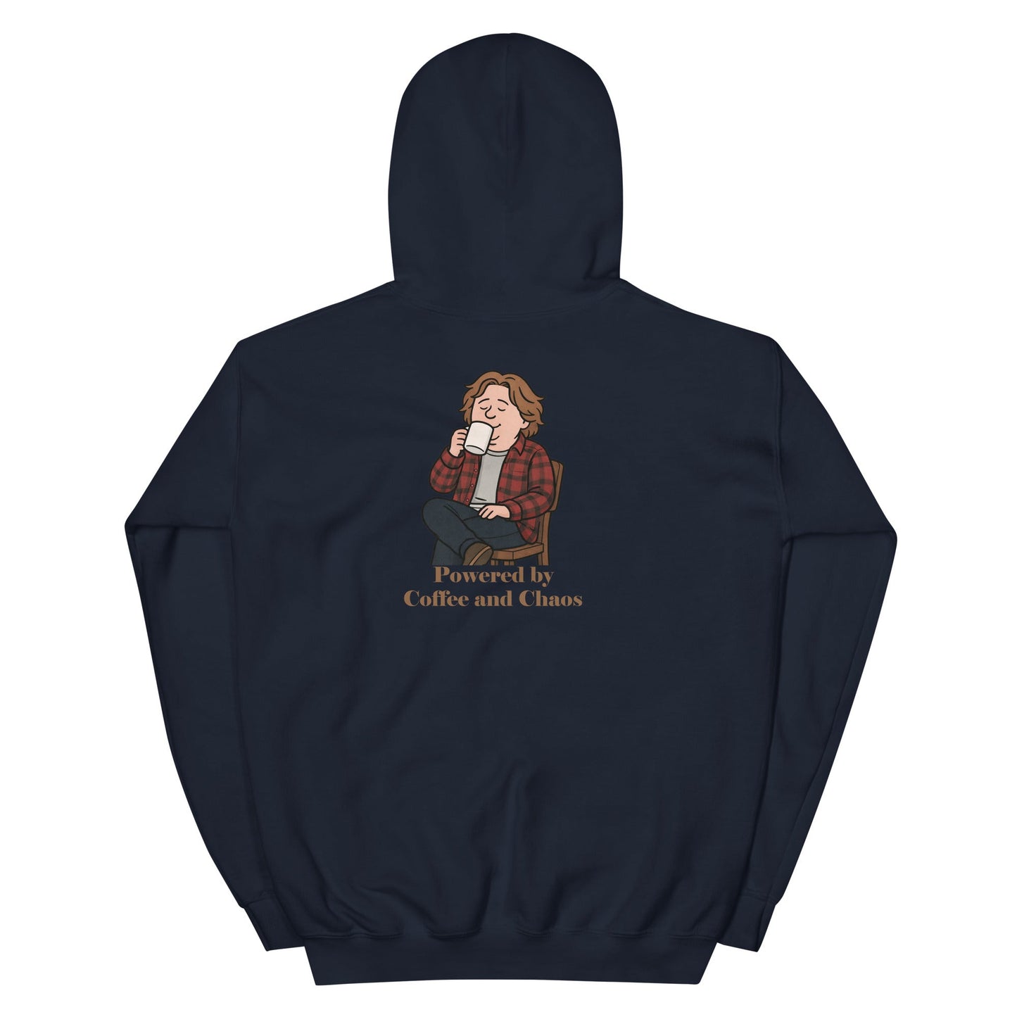 Lewis Capaldi Unisex Hoodie - Powered By Coffee And Chaos - Funny Quotes alcyone213k