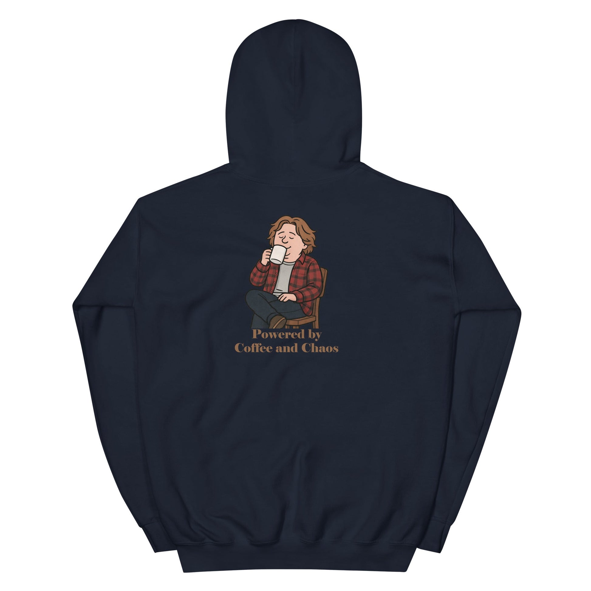Lewis Capaldi Unisex Hoodie - Powered By Coffee And Chaos - Funny Quotes alcyone213k