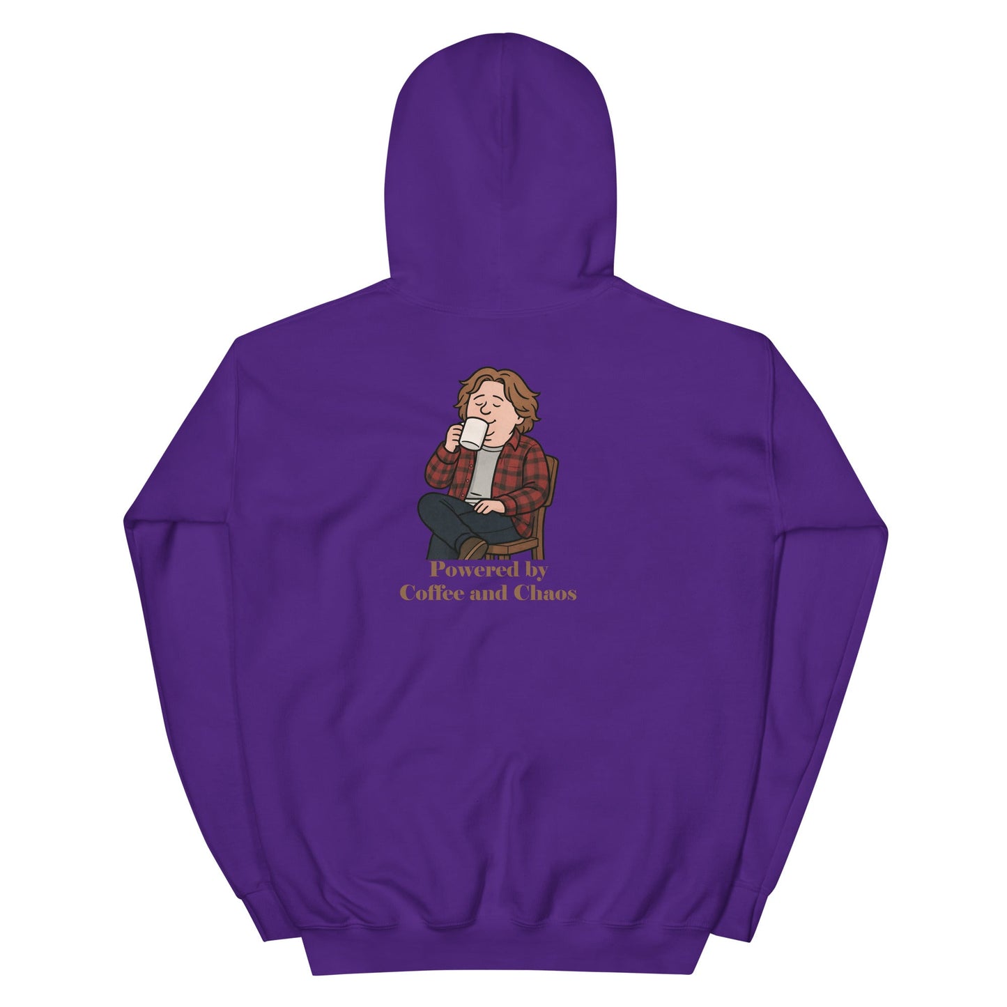 Lewis Capaldi Unisex Hoodie - Powered By Coffee And Chaos - Funny Quotes alcyone213k
